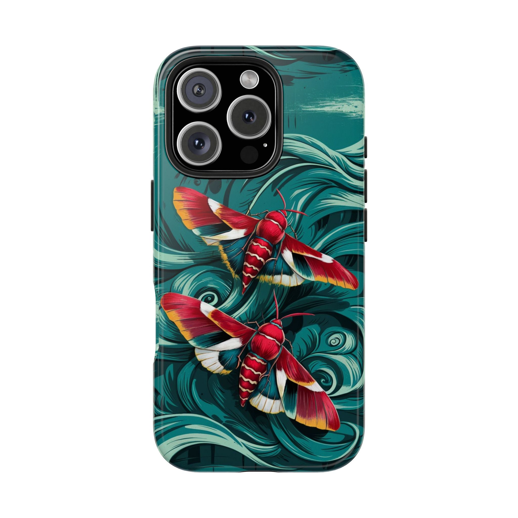 Asian Moth - Tough Case for iPhone 14, 15, 16 - Spruced Roost