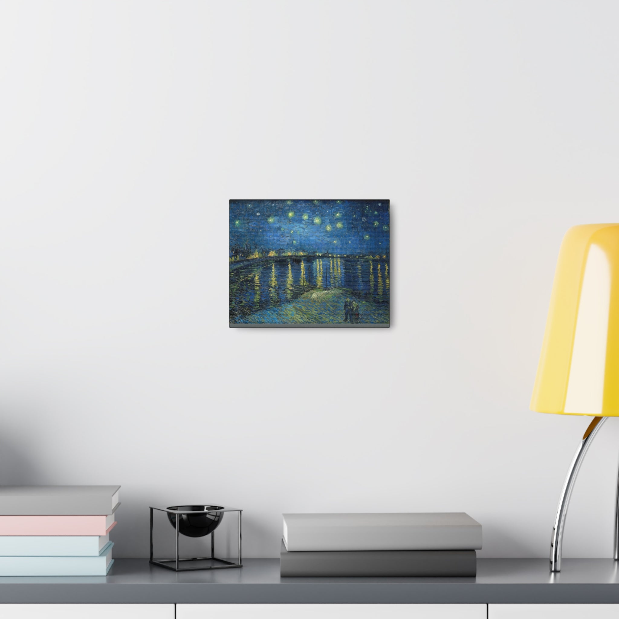 Starry Night Over the Rhone - Vincent Van Gogh Canvas Gallery Wraps