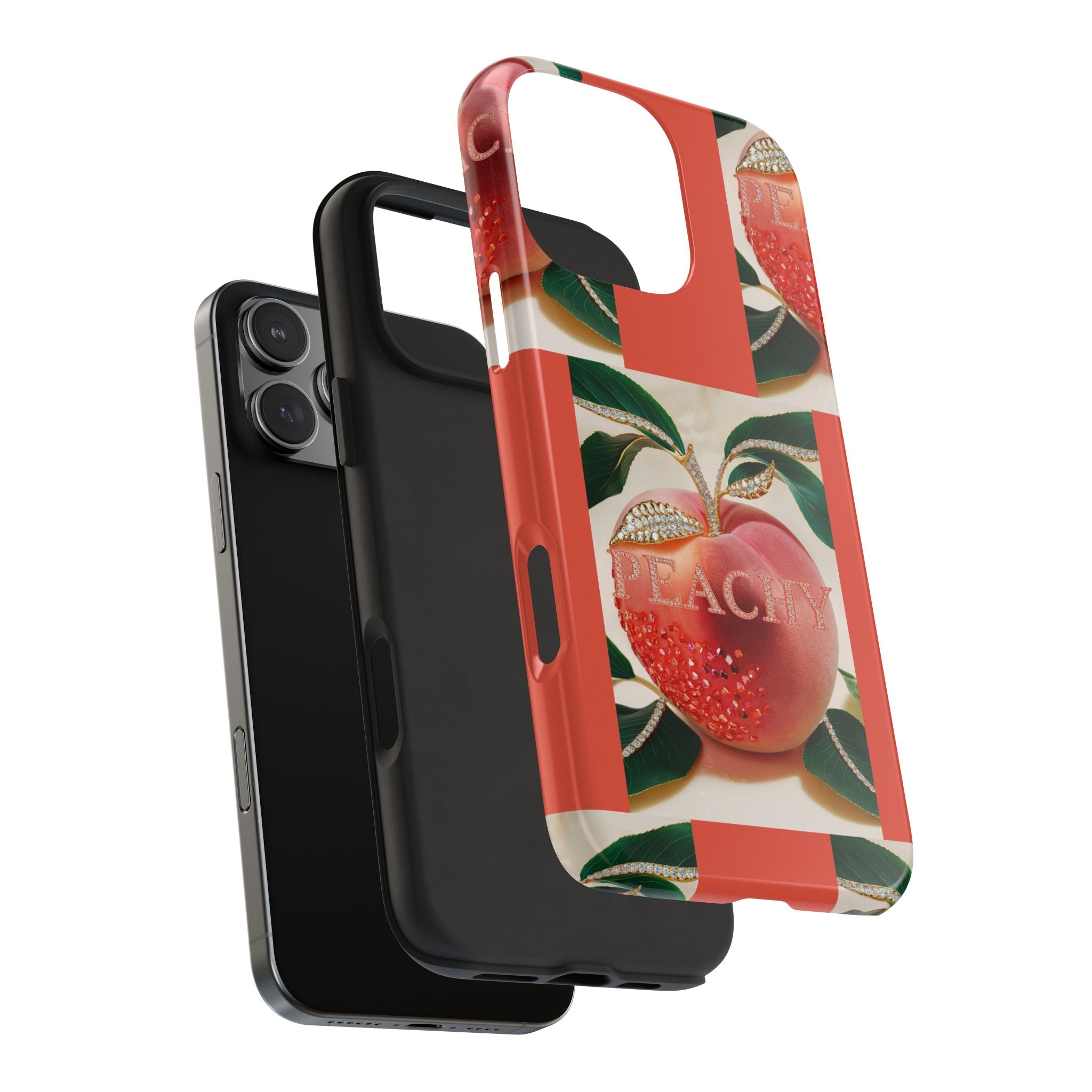 Peachy Summer - Tough Case for iPhone 14, 15, 16 - Spruced Roost