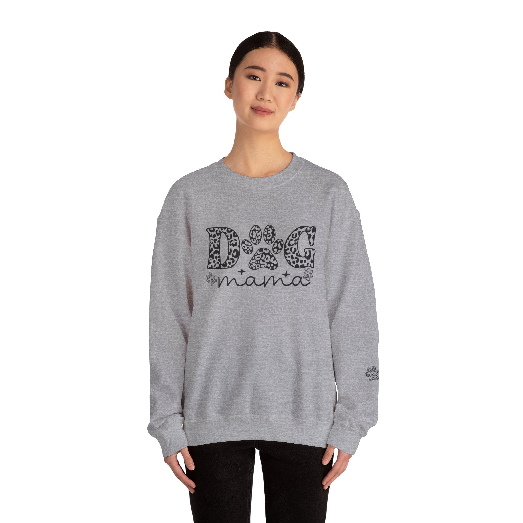 Dog Mama Women's Heavy Blend™ Crewneck Sweatshirt