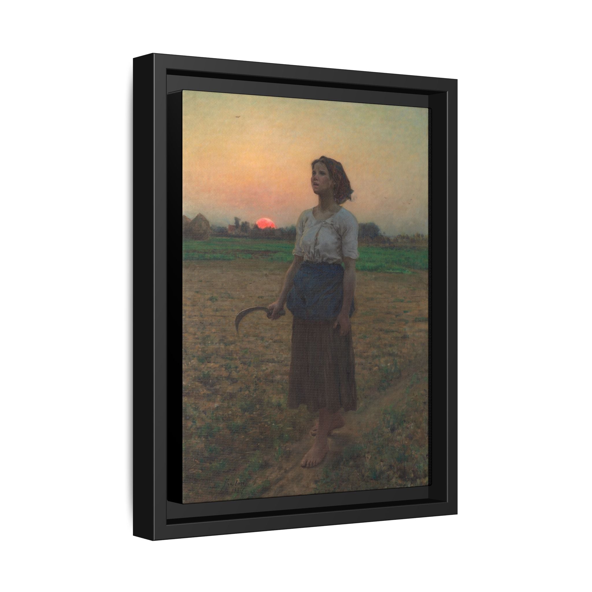 The song of the Lark 1886 - Jules Breton - Matte Canvas, Print (Multi-color)