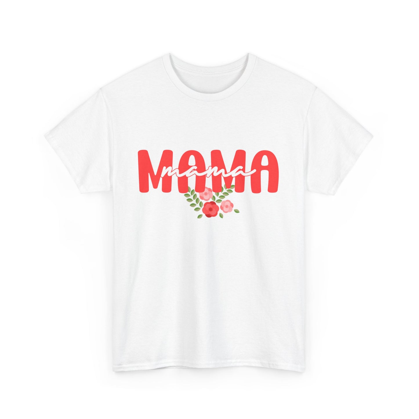 Floral Mama Colorful Unisex Heavy Cotton Tee