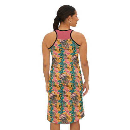 Jelly Fishes Women's Racerback Dress (AOP)