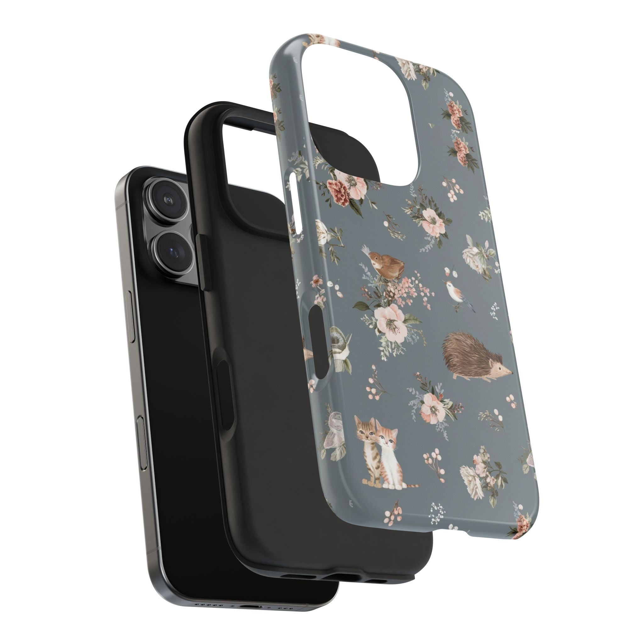 Cat Walk in the Park - Tough Case for iPhone 14, 15, 16 - Spruced Roost