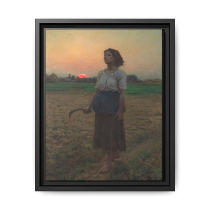 The song of the Lark 1886 - Jules Breton - Matte Canvas, Print (Multi-color)