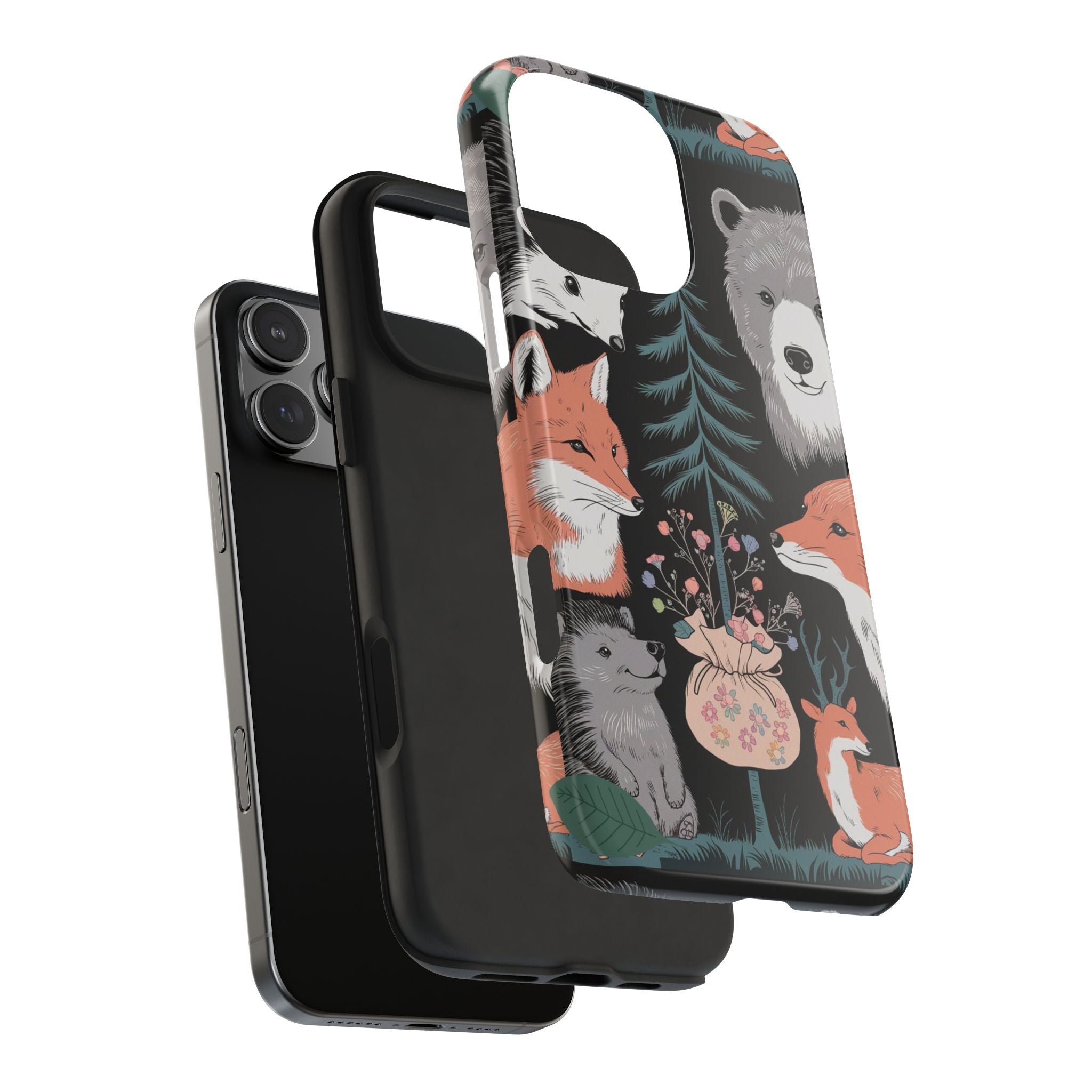 Forest Bumpkins - Tough Case for iPhone 14, 15, 16 - Spruced Roost