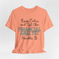 Keep Calm and let the Financial Analyst handle It - Jersey Short Sleeve Tee