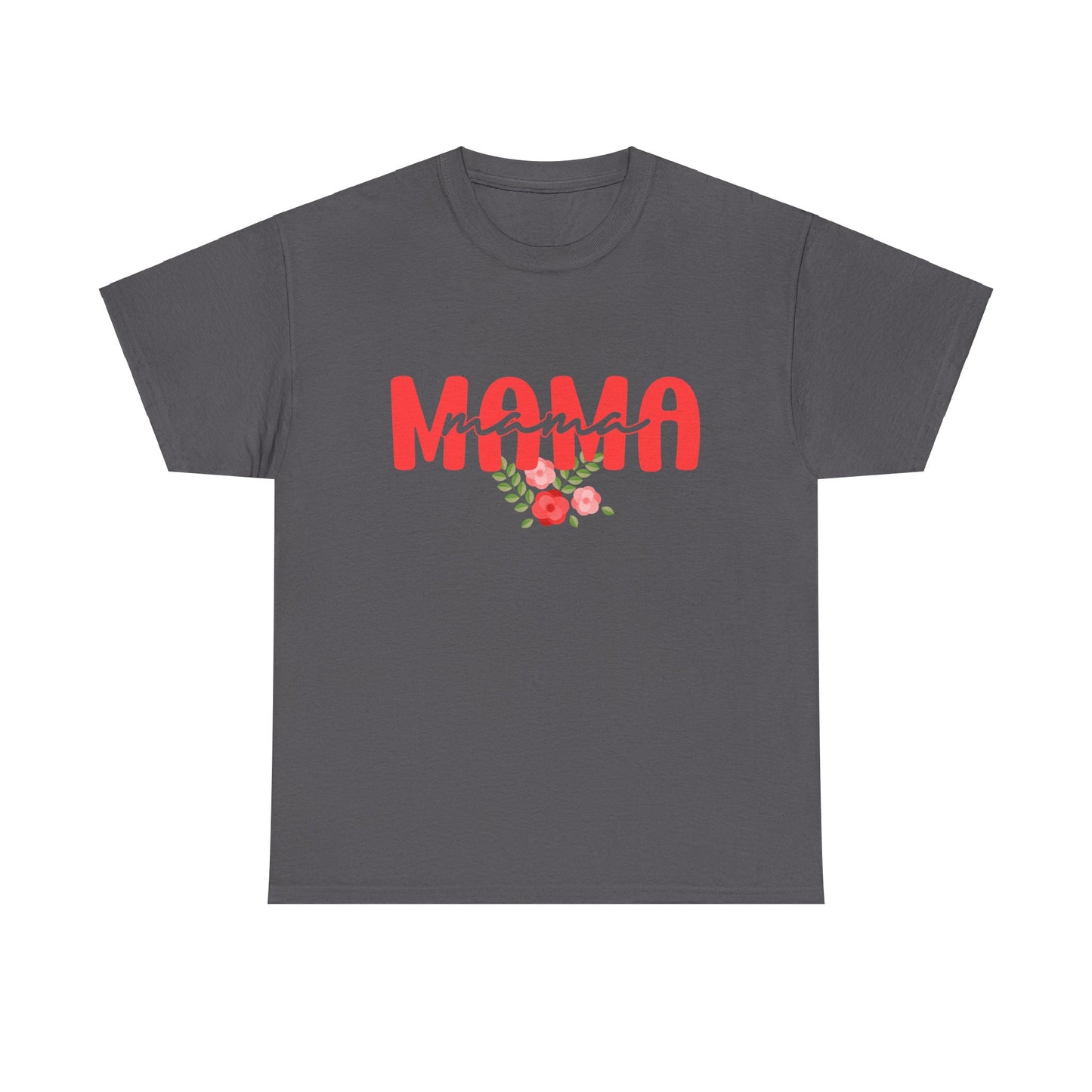 Floral Mama Colorful Unisex Heavy Cotton Tee