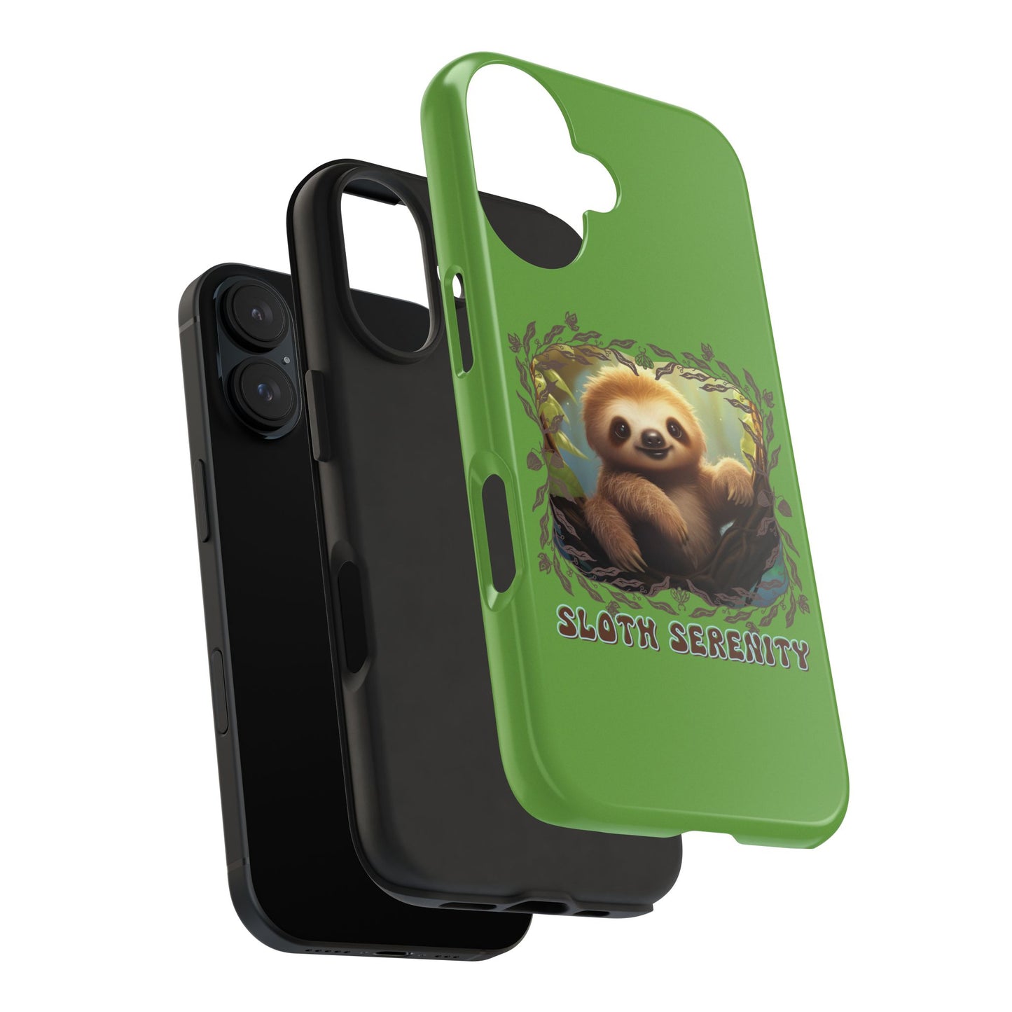 Sloth Serenity - Tough Case for iPhone 14, 15, 16