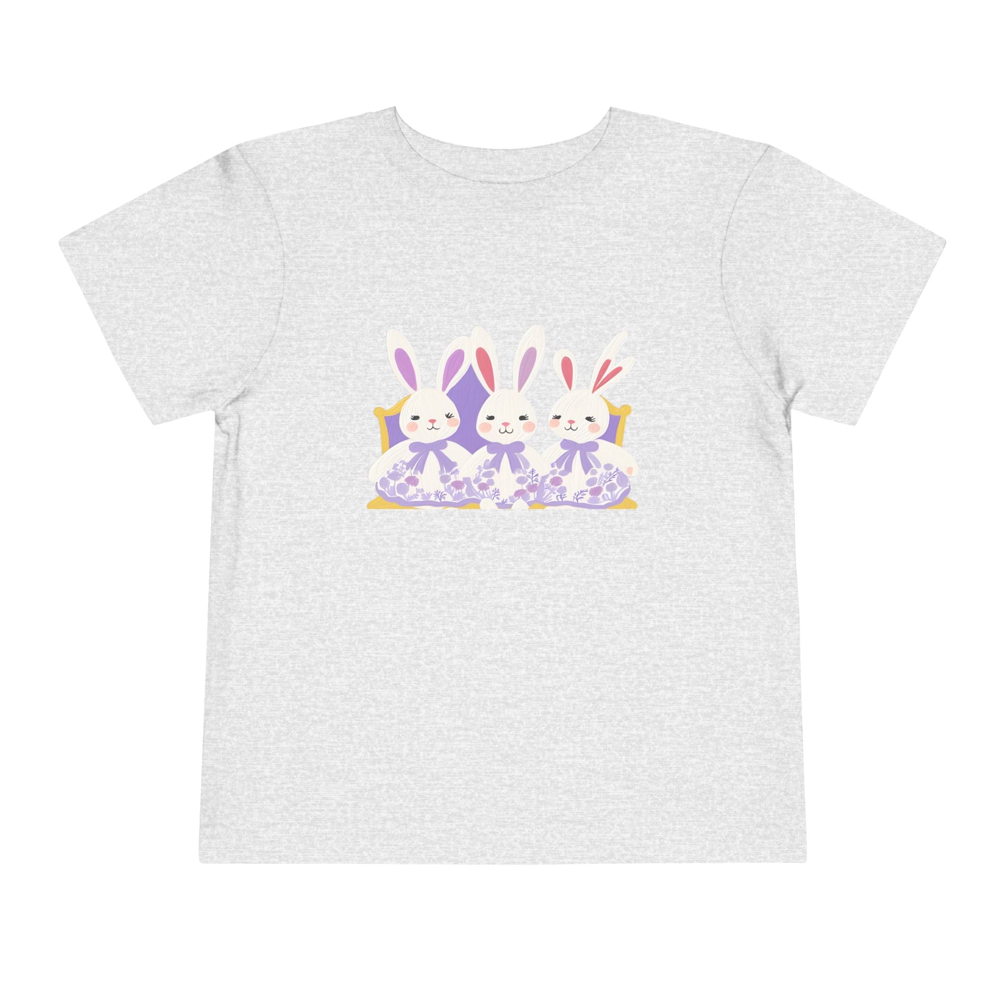 Bunnies Three Lavender - Kids' T-Shirt - 2T, 3T, 4T, 5T