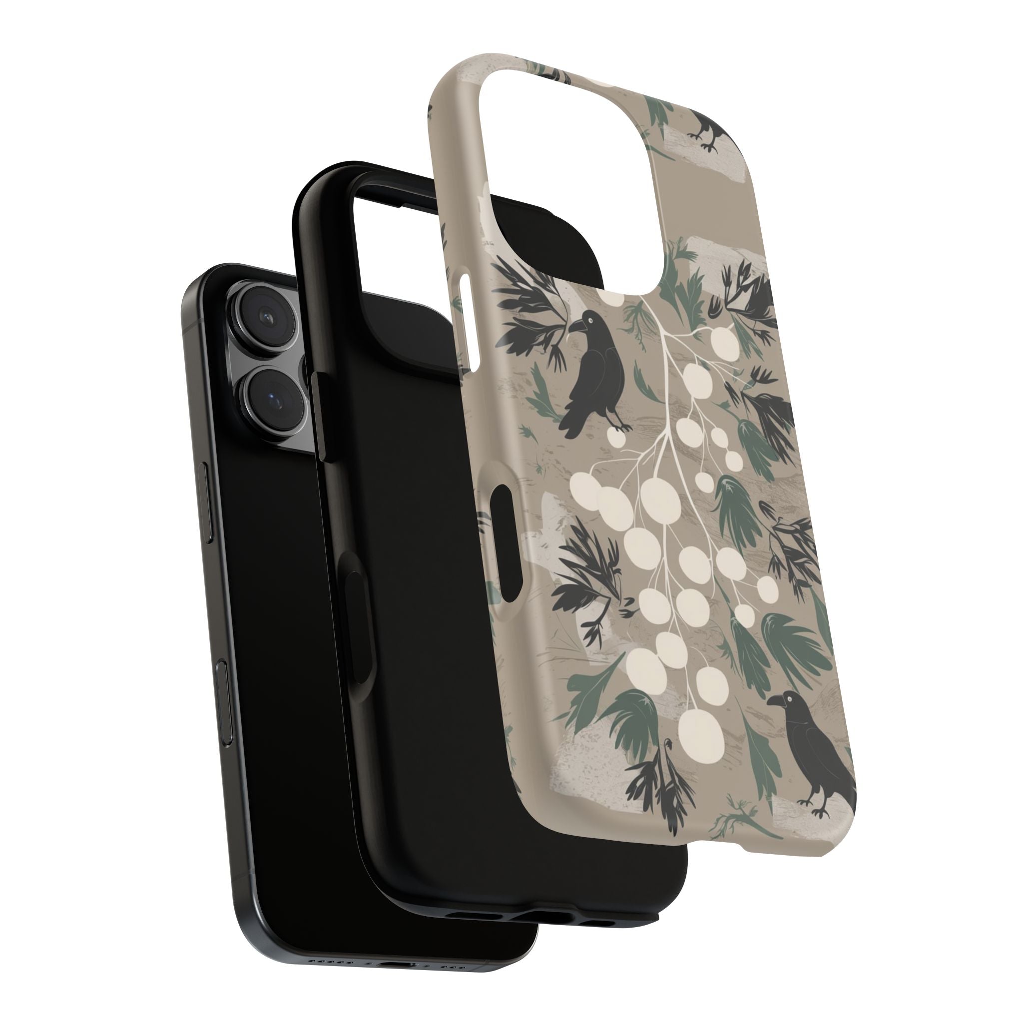 Crows and Berries - Tough Case for iPhone 14, 15, 16