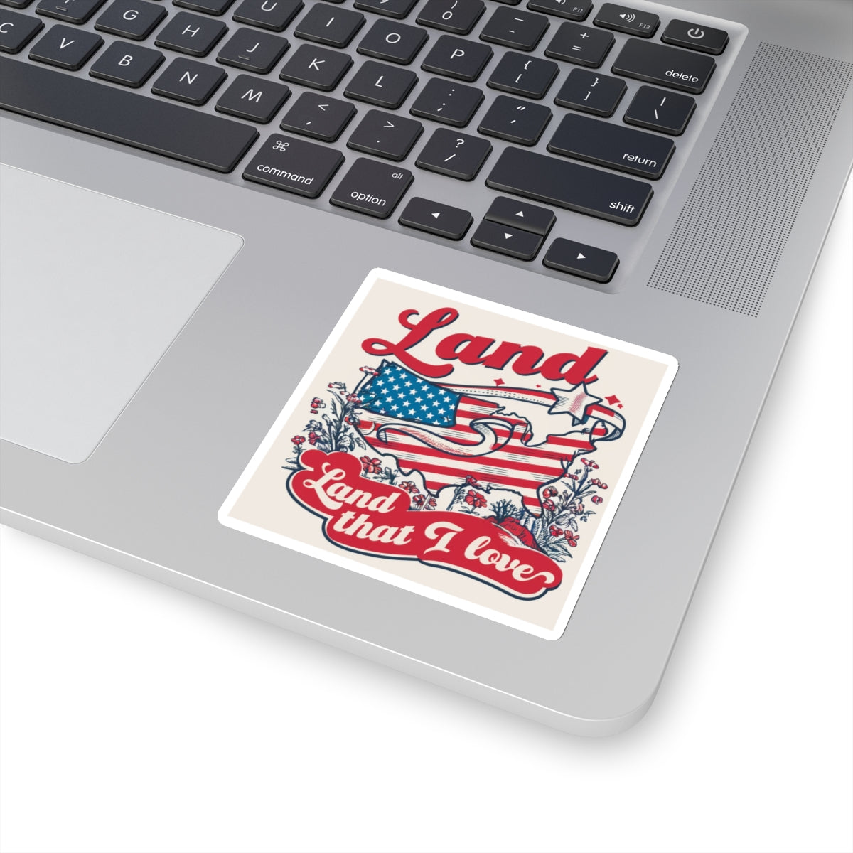 Land that I Love - USA - Kiss-Cut Stickers