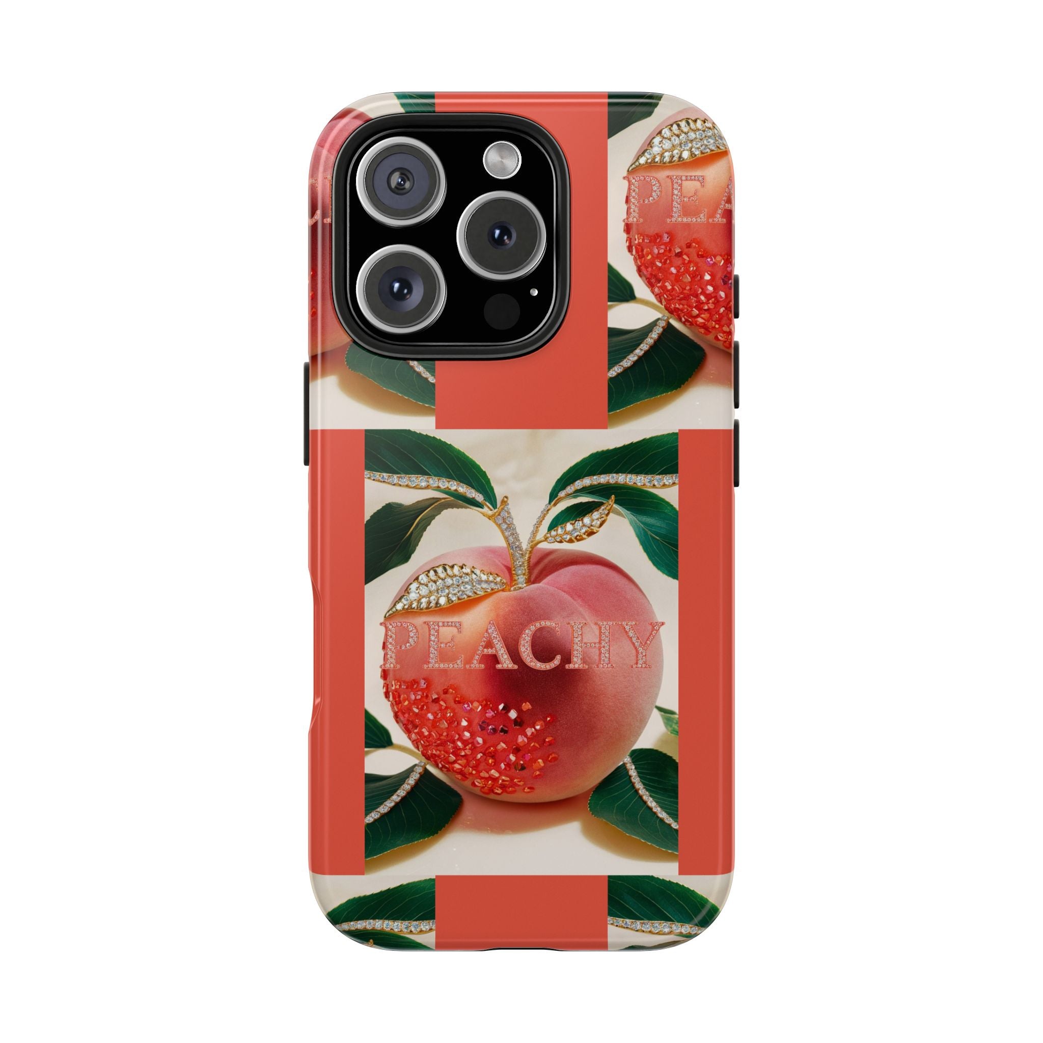 Peachy Summer - Tough Case for iPhone 14, 15, 16 - Spruced Roost