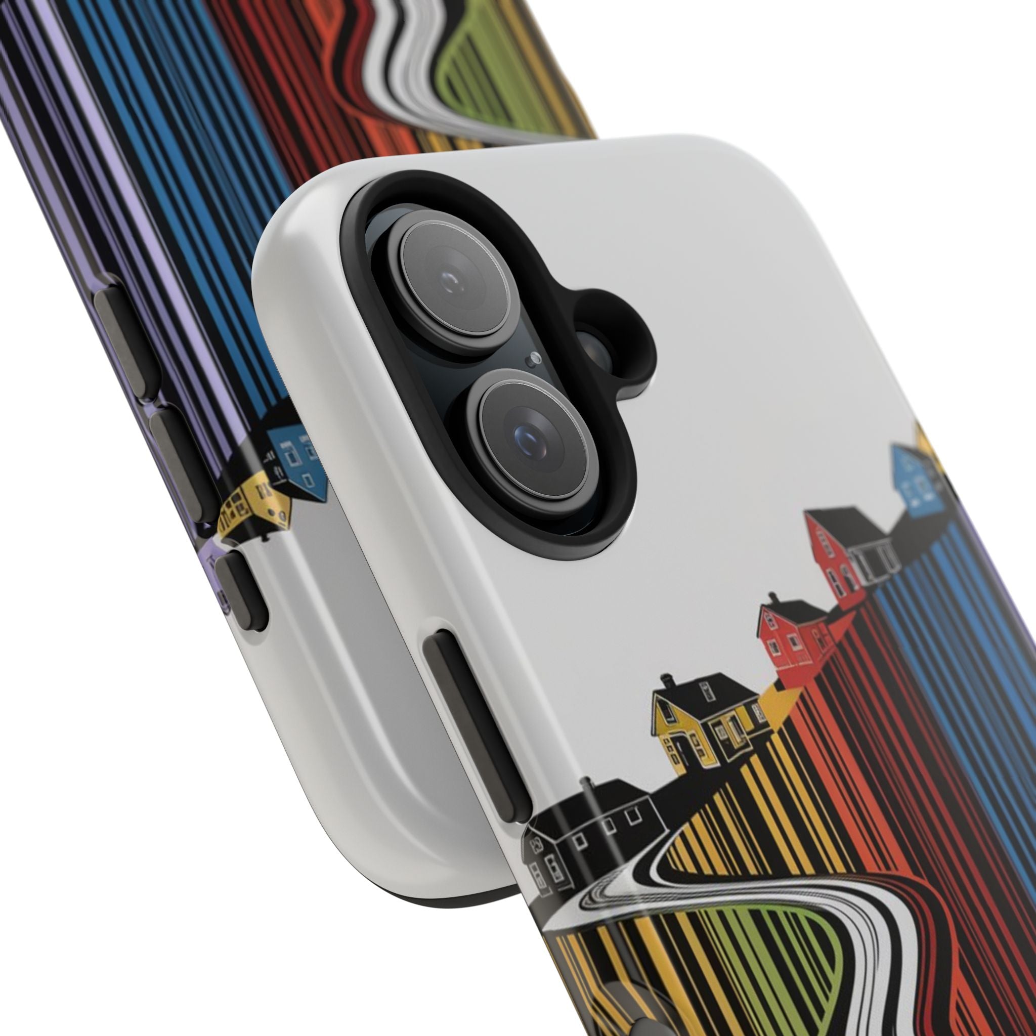 Modern Suburbs - Tough Case for iPhone 14, 15, 16 - Spruced Roost
