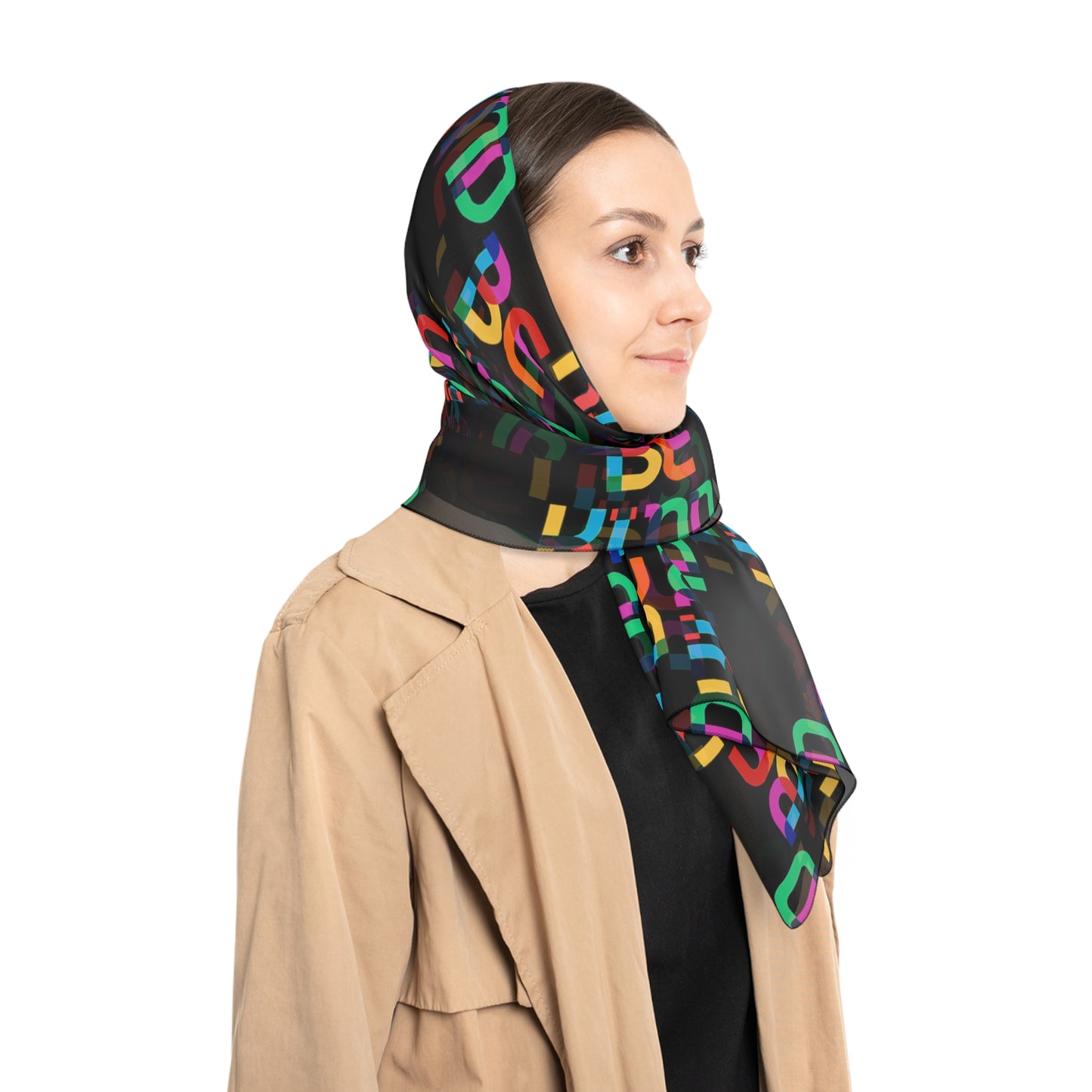 Be Kind Poly Voile Scarf