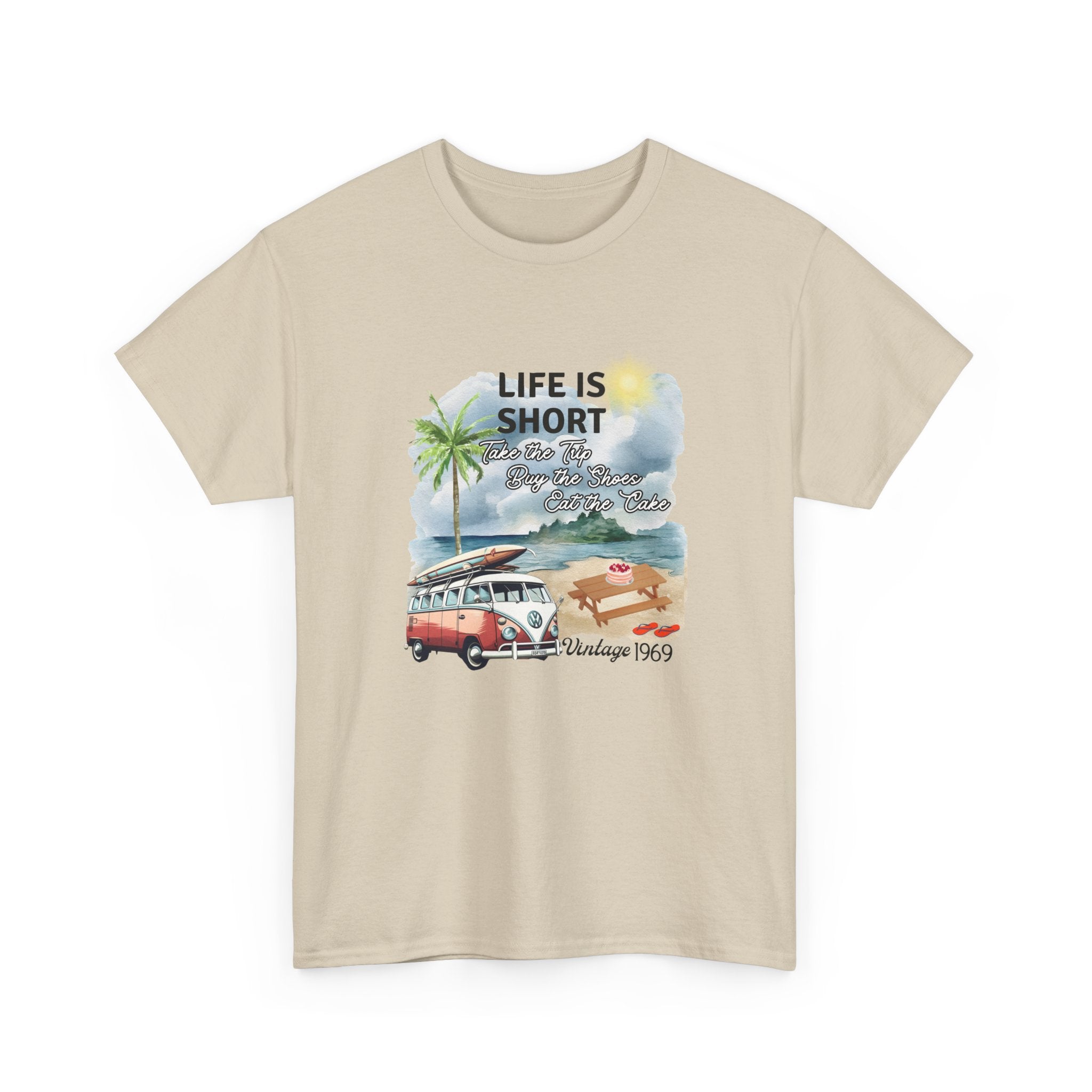Life is Short - Unisex Heavy Cotton Tee