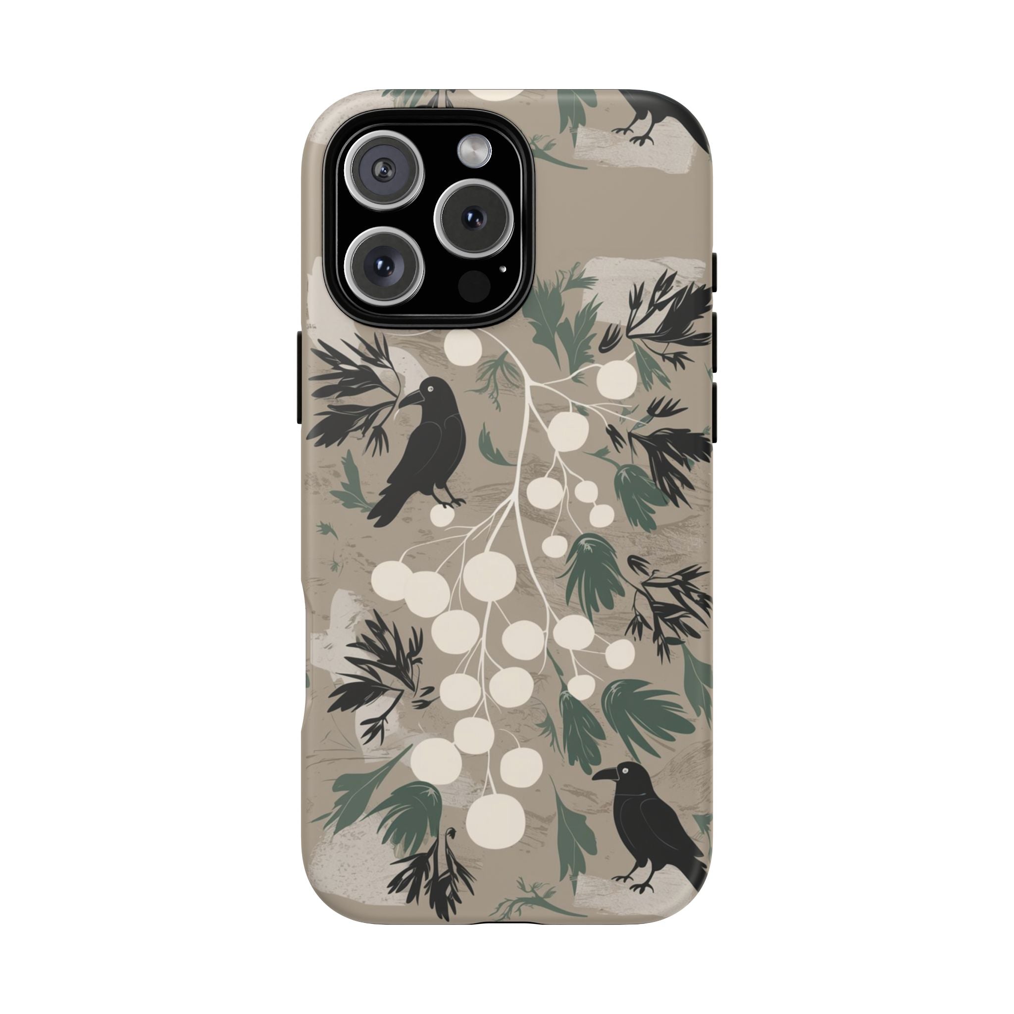 Crows and Berries - Tough Case for iPhone 14, 15, 16