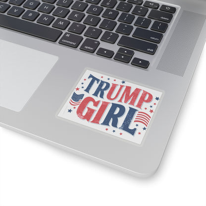 Trump Girl Kiss-Cut Stickers