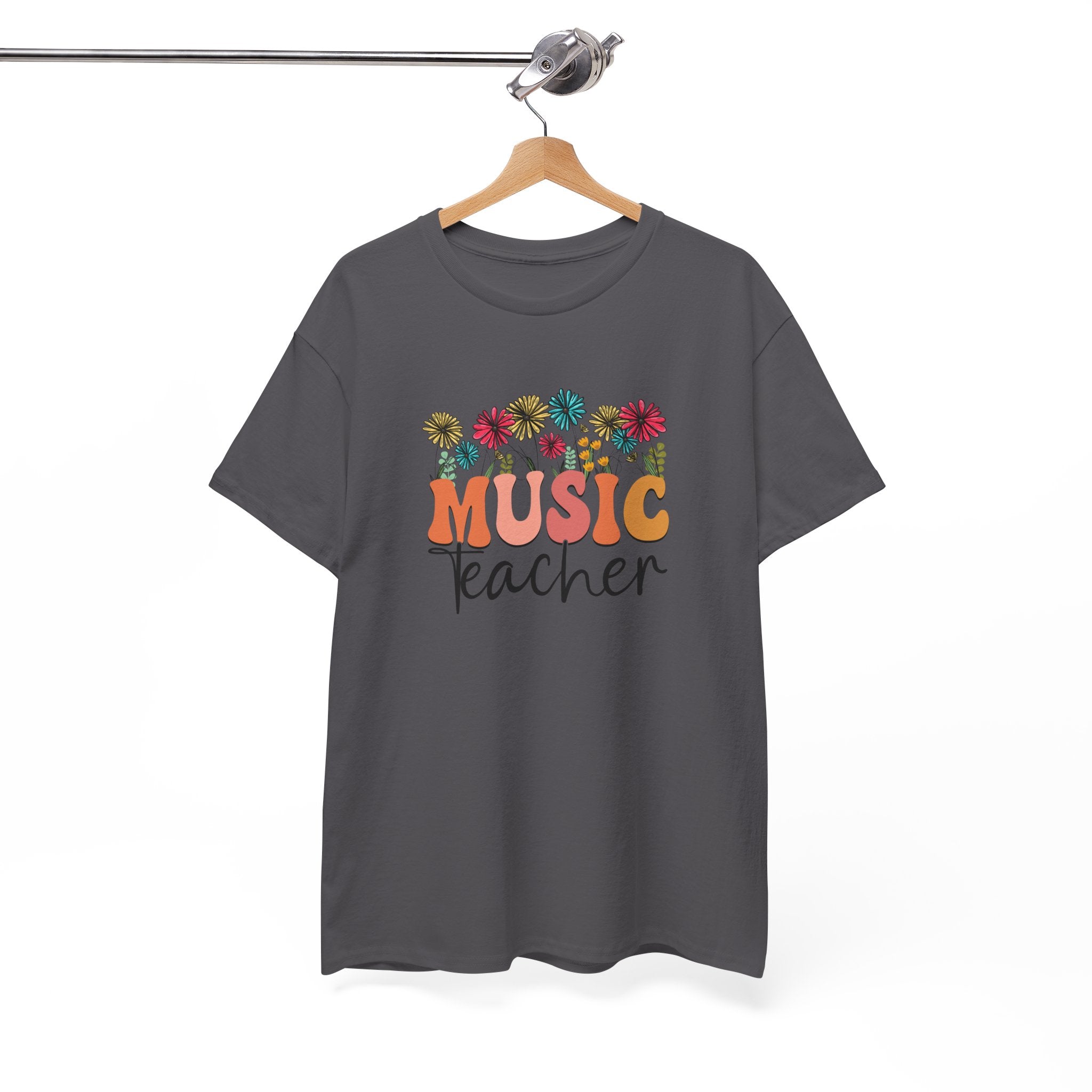 Music Teacher - Unisex Heavy Cotton Tee - Spruced Roost
