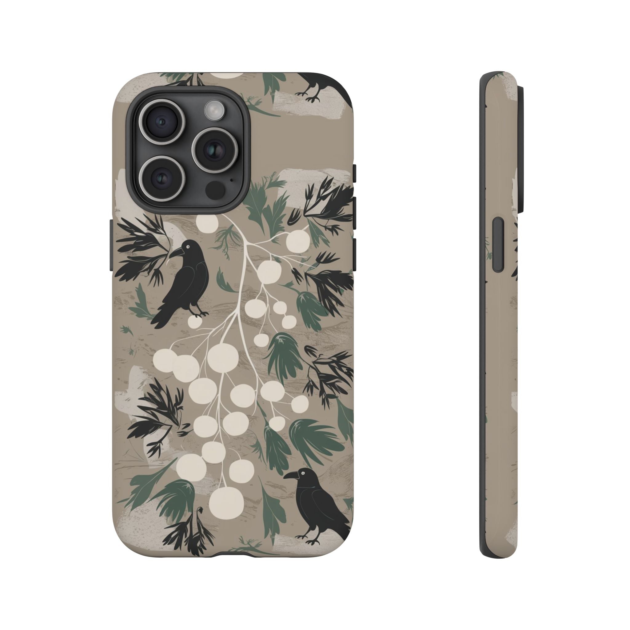 Crows and Berries - Tough Case for iPhone 14, 15, 16