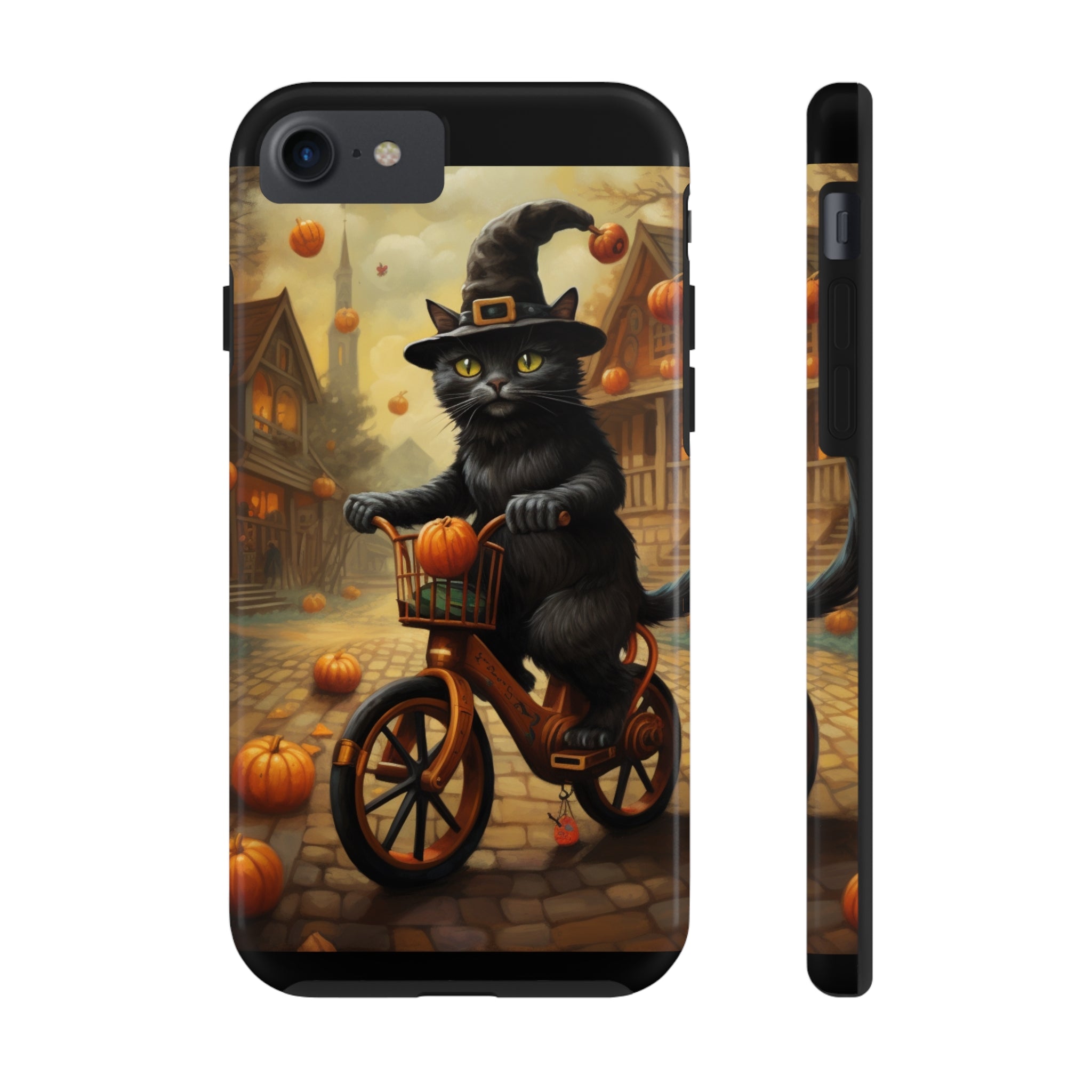 Black Kitty - Tough iPhone Cases - 21 Sizes