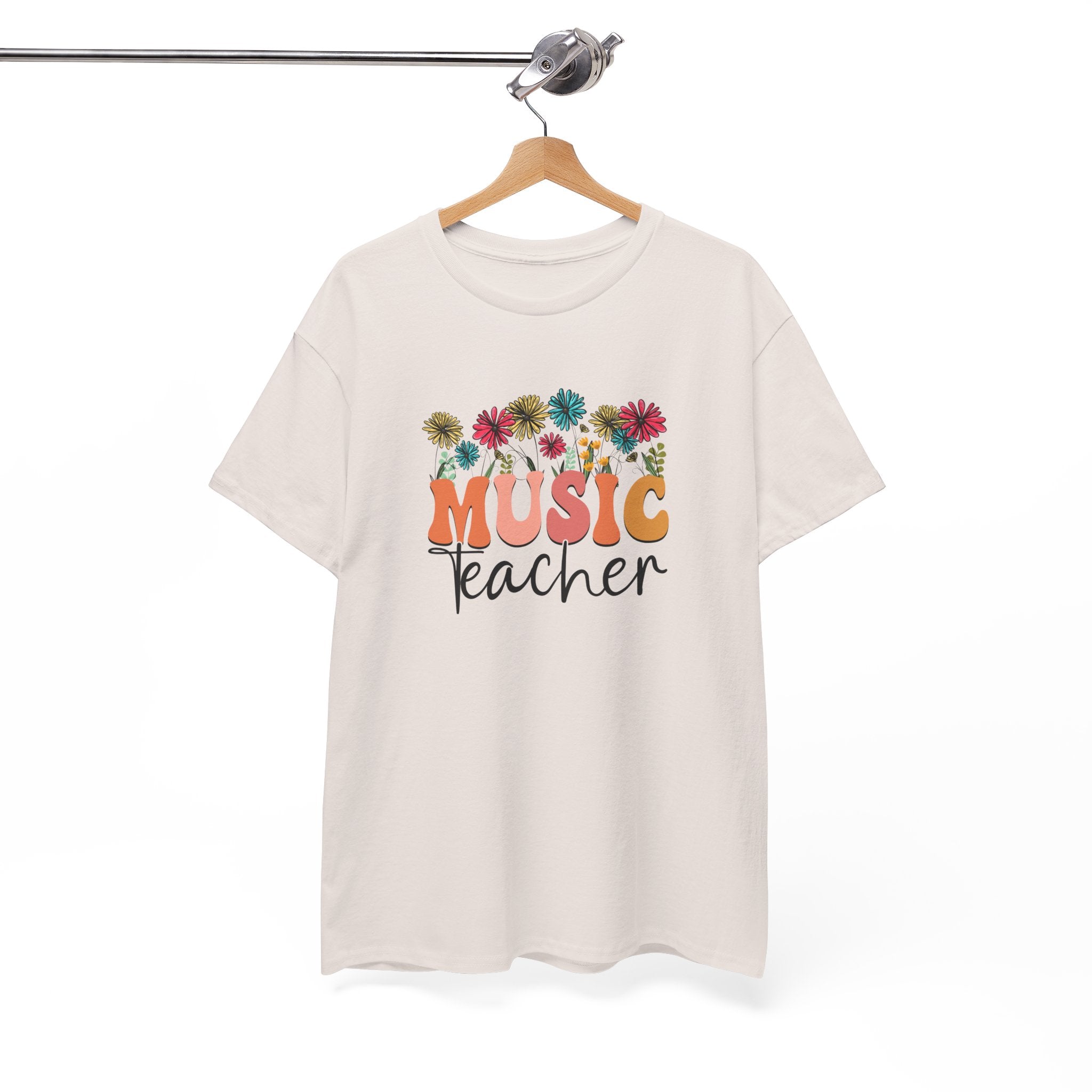Music Teacher - Unisex Heavy Cotton Tee - Spruced Roost