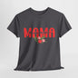 Floral Mama Colorful Unisex Heavy Cotton Tee