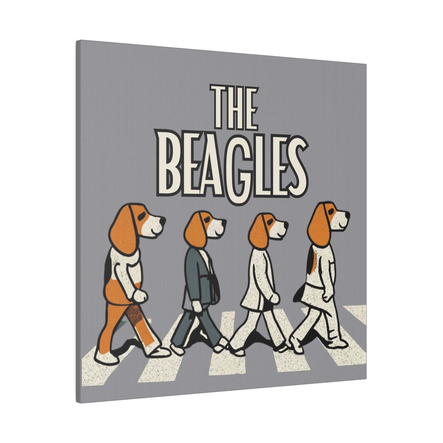 The Beagles - Matte Canvas, Stretched, 0.75"