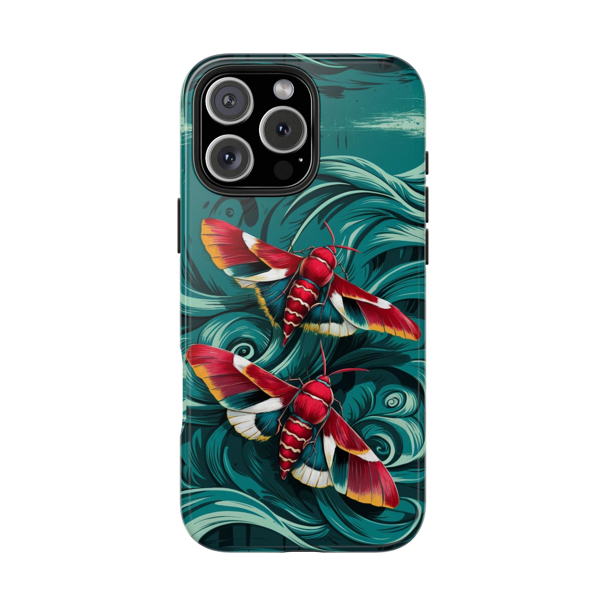Asian Moth - Tough Case for iPhone 14, 15, 16 - Spruced Roost