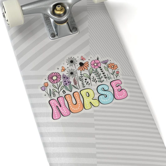 Nurse Nursing RN LPN Kiss-Cut Stickers