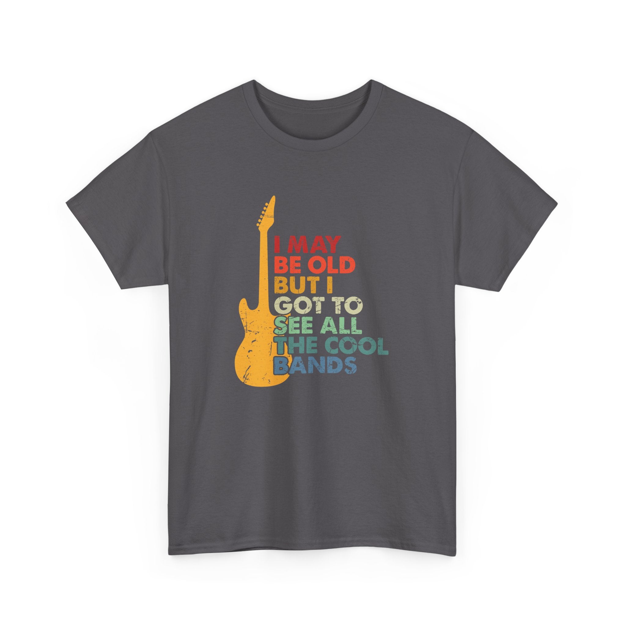 The cool bands  - Unisex Heavy Cotton Tee - Spruced Roost