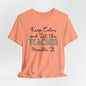 Keep Calm and let the Teacher handle It - Jersey Short Sleeve Tee