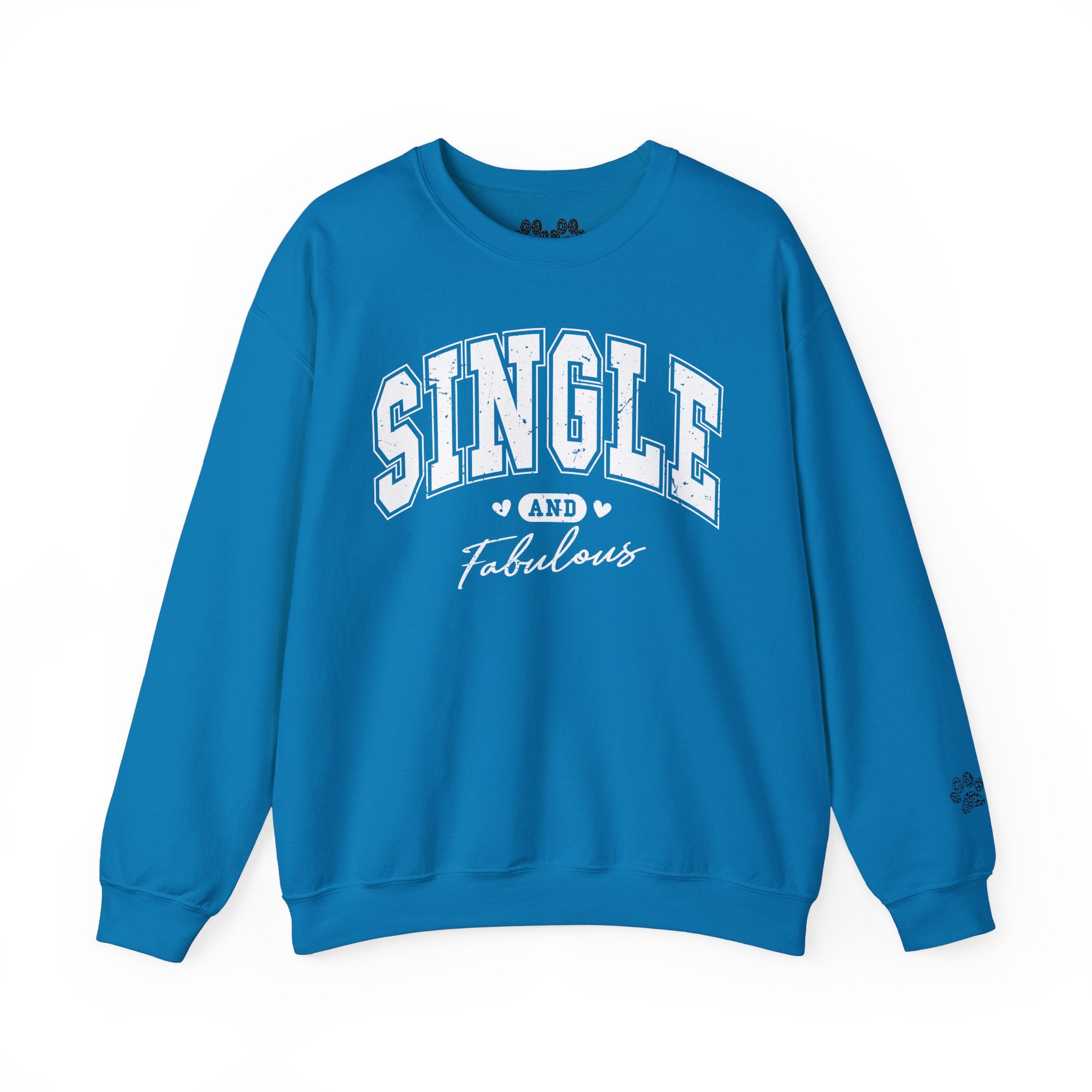 Single and Fabulous - Women's Heavy Blend™ Crewneck Sweatshirt