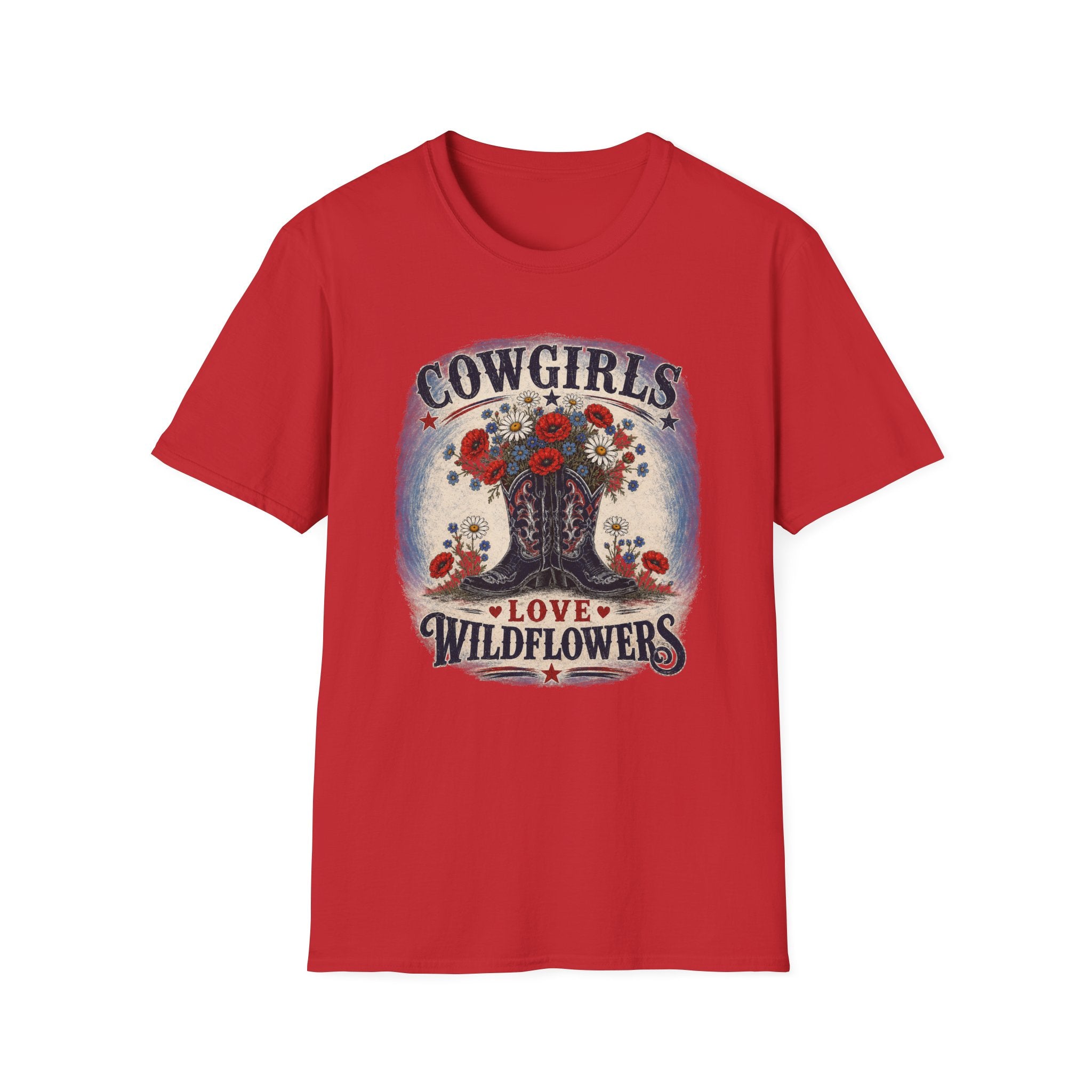 Cowgirls Love Wildflowers - Women's T-shirt