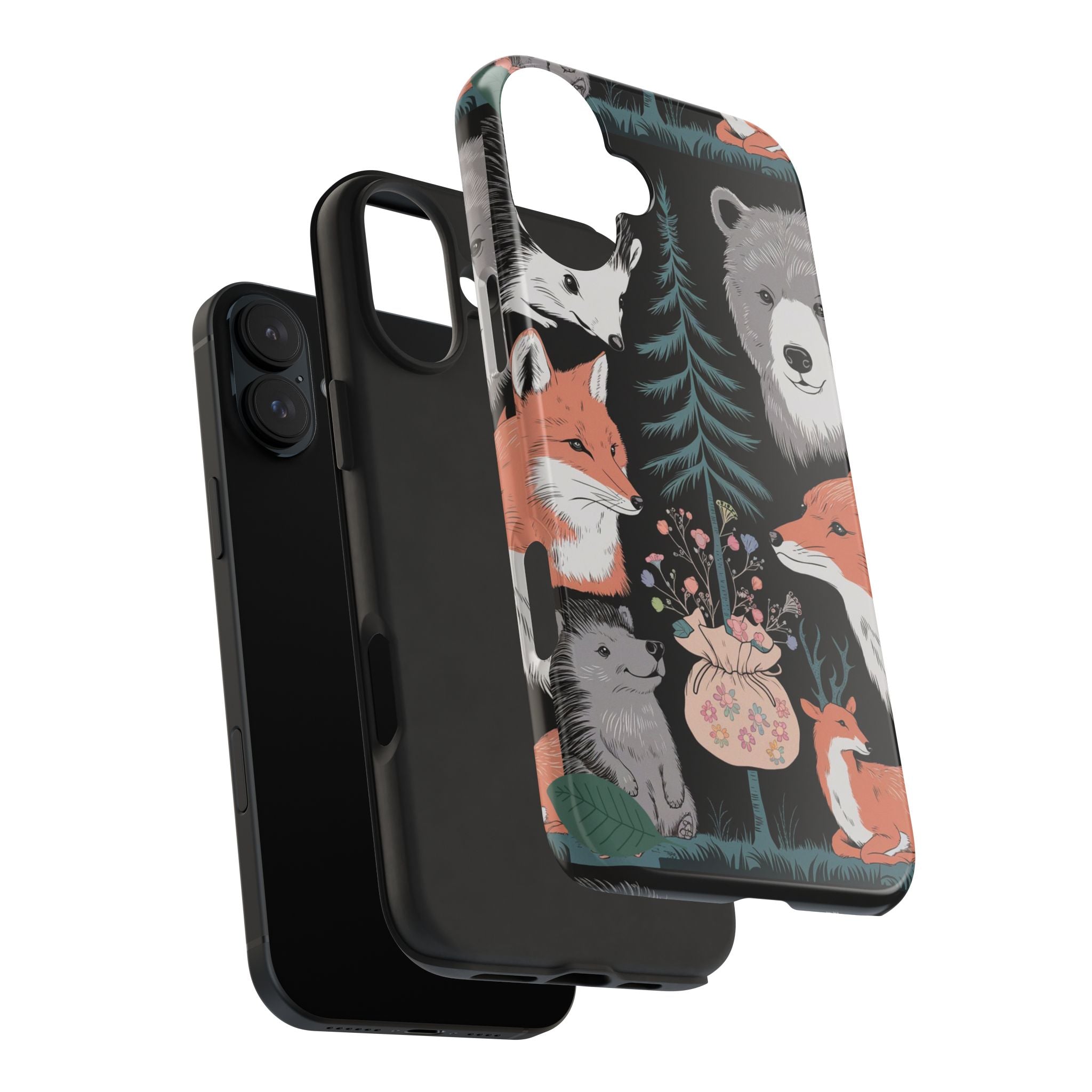 Forest Bumpkins - Tough Case for iPhone 14, 15, 16 - Spruced Roost