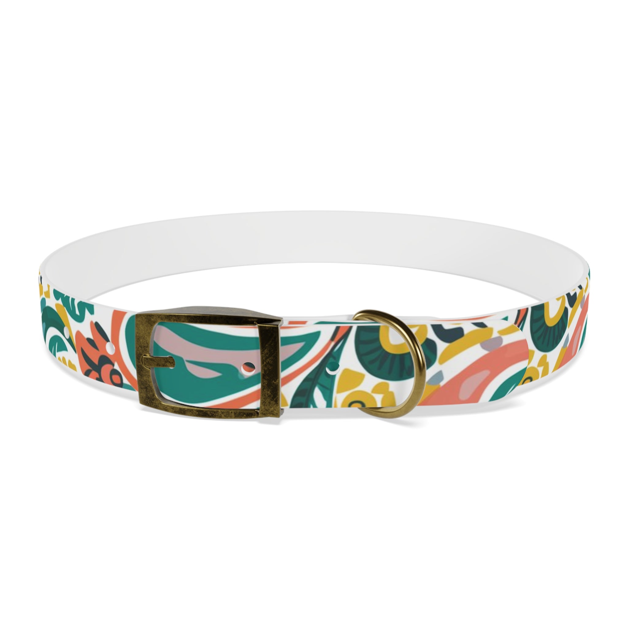 Paisley Persimmon - Dog Collar