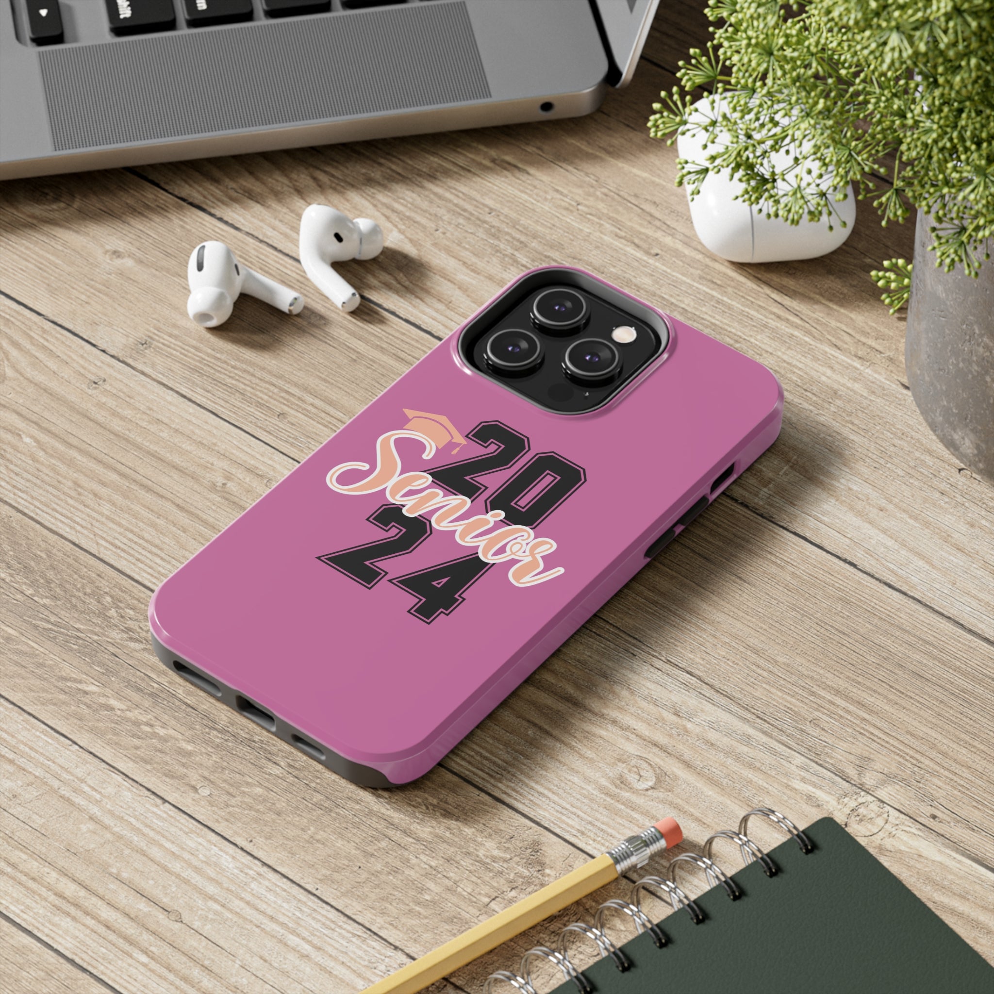 Senior Class Graduate 2024 Pink - Tough Phone Cases - Spruced Roost