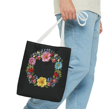 Circle Garden Tote Bag (AOP)