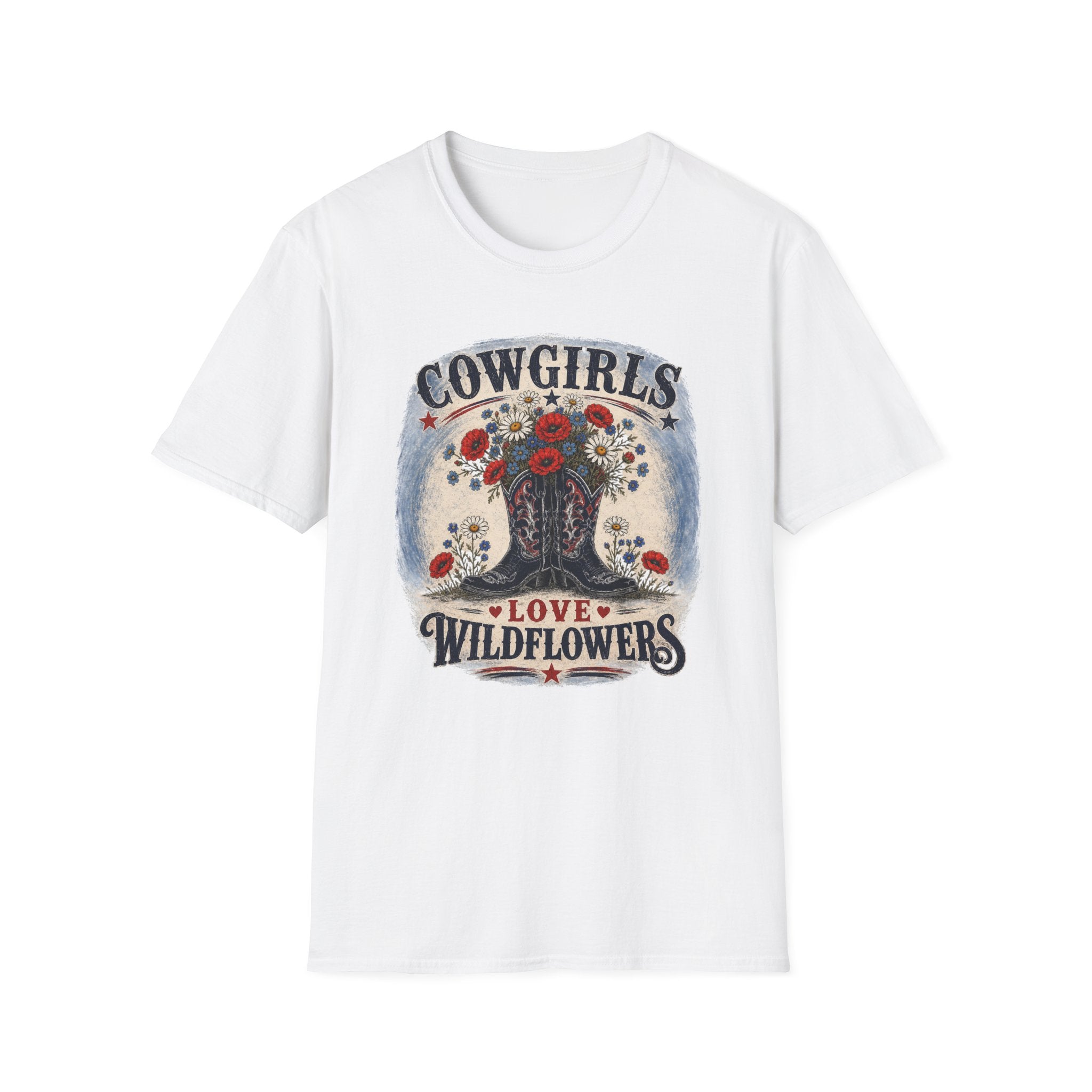 Cowgirls Love Wildflowers - Women's T-shirt