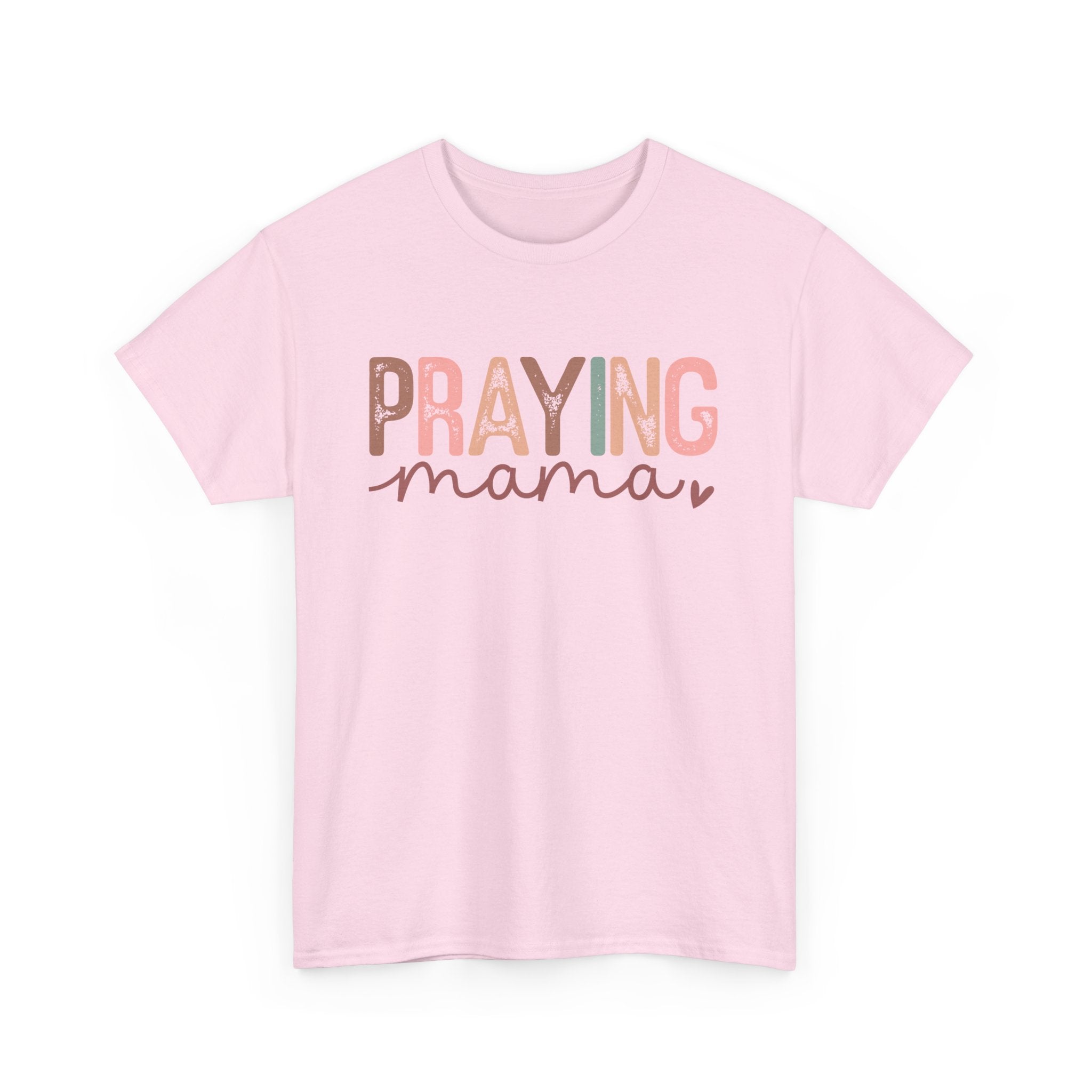 Praying Mama Colorful Unisex Heavy Cotton Tee - Spruced Roost