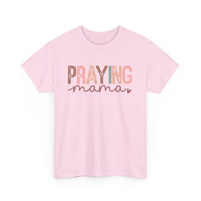 Praying Mama Colorful Unisex Heavy Cotton Tee