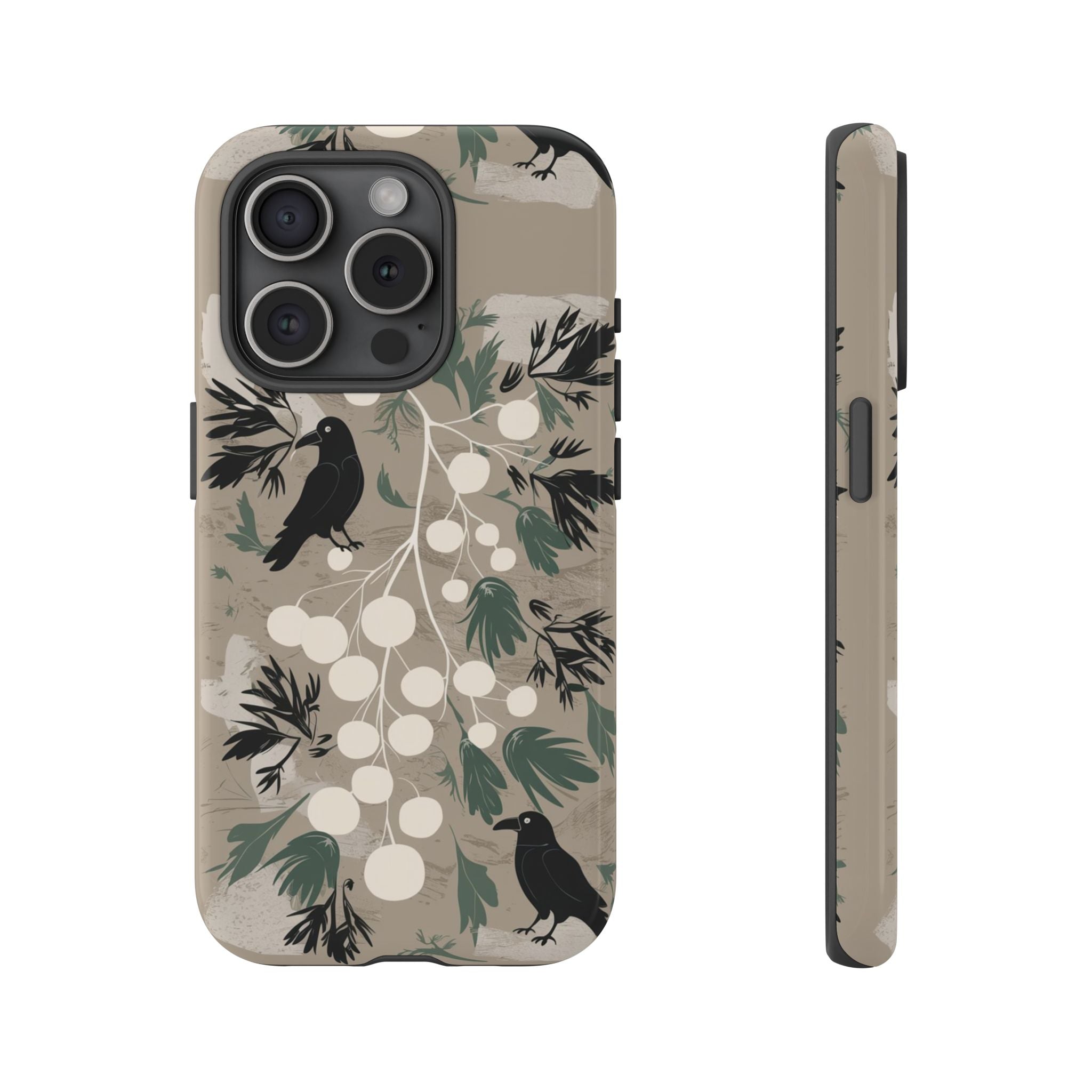 Crows and Berries - Tough Case for iPhone 14, 15, 16