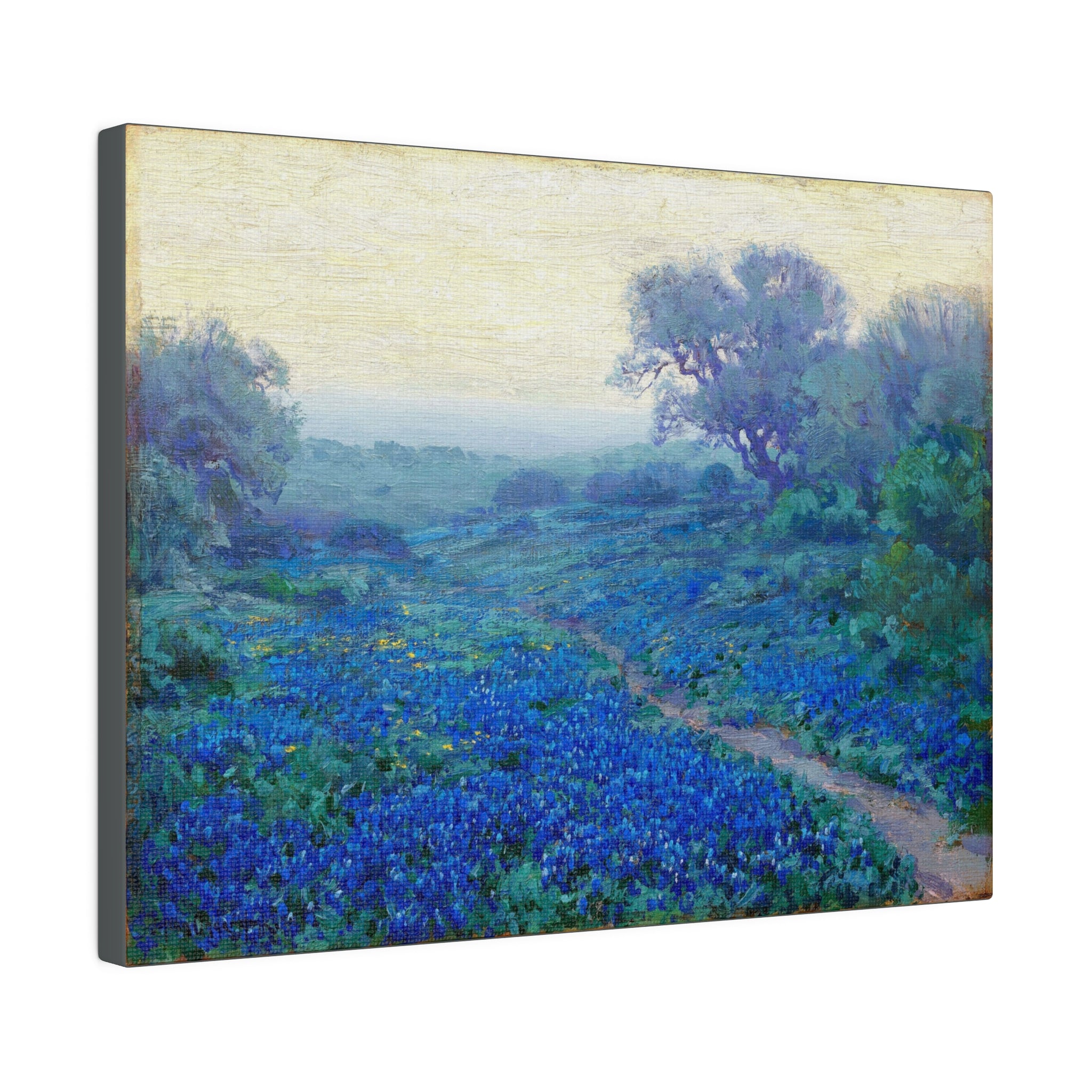 Blue Bonnets at Sunrise - Julian Onderdonk Matte Canvas, Stretched, 0.75" - Spruced Roost