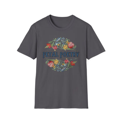 Petal Poetry Unisex Softstyle T-Shirt - S-3XL