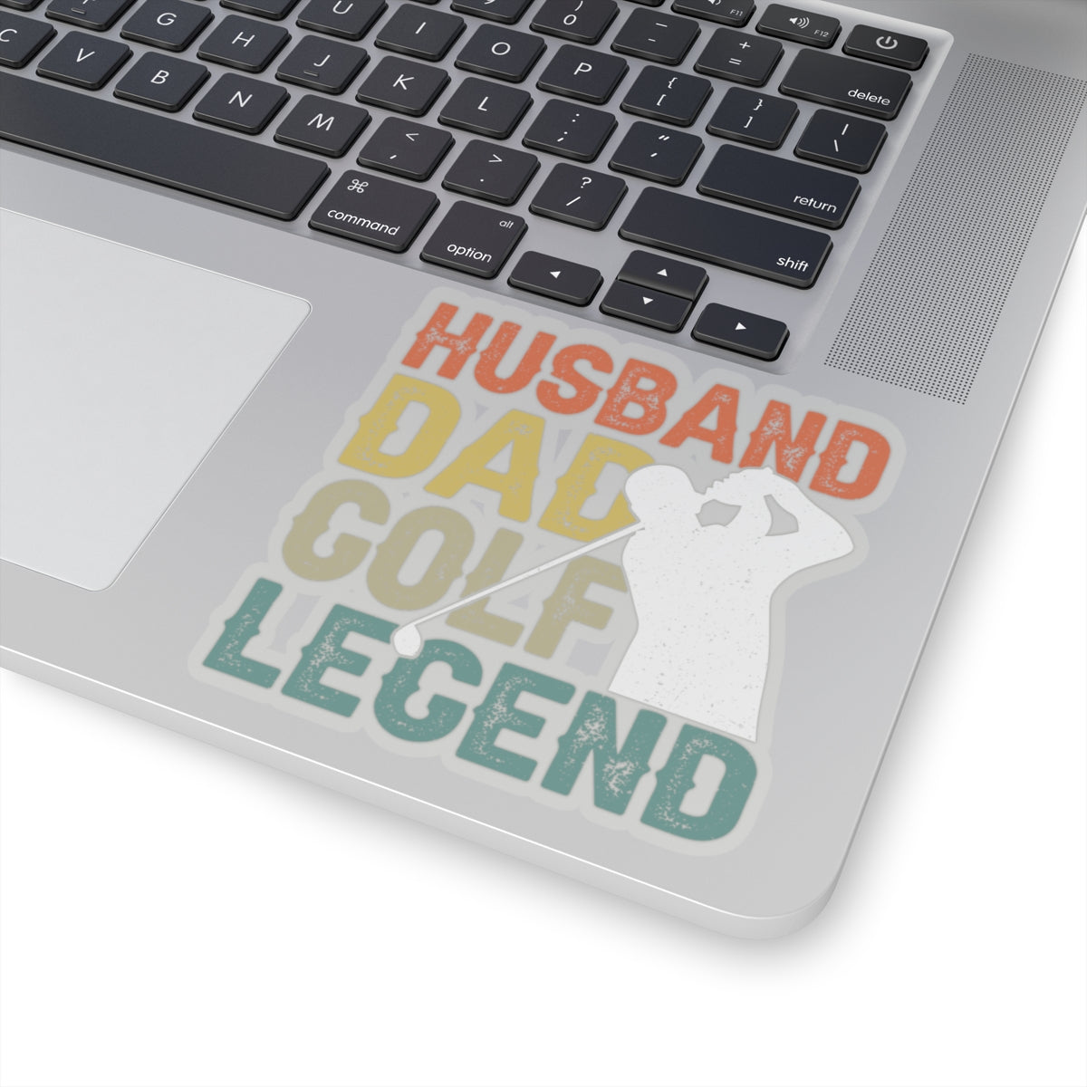 Husband, Dad, Golf Legend Kiss-Cut Stickers