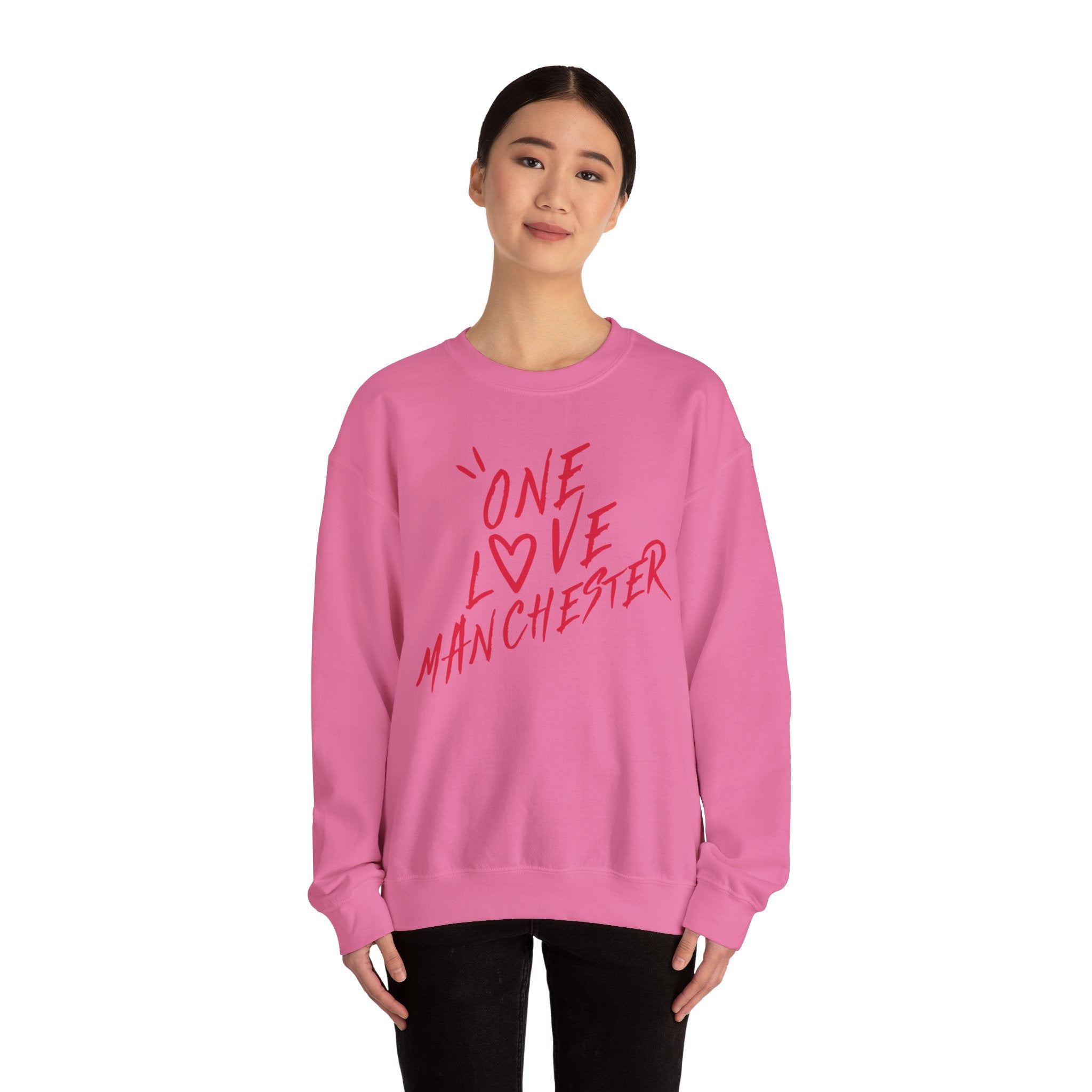 One Love Manchester - Unisex Heavy Blend™ Crewneck Sweatshirt