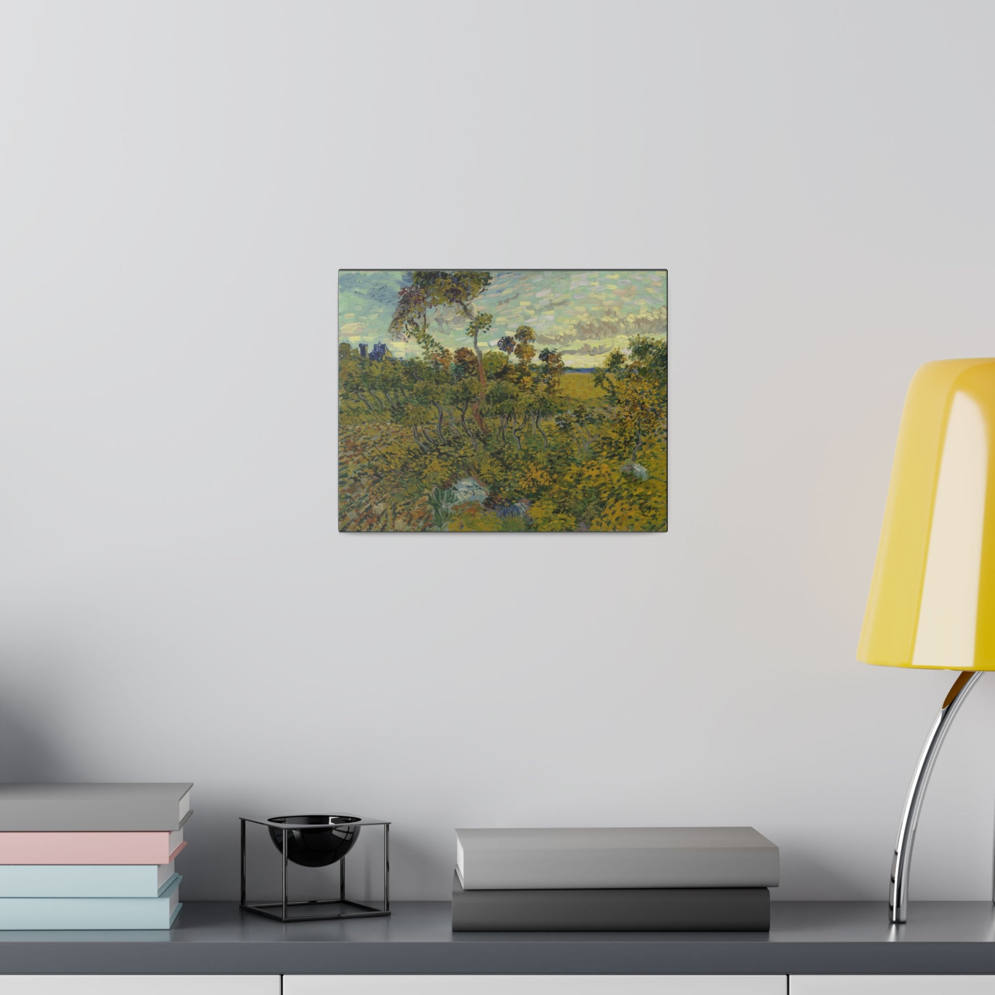 Sunset at Montmajour  Vincent van Gogh - Matte Canvas 0.75" - Spruced Roost
