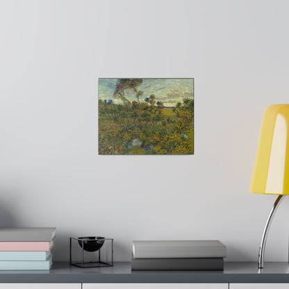 Sunset at Montmajour  Vincent van Gogh - Matte Canvas 0.75"