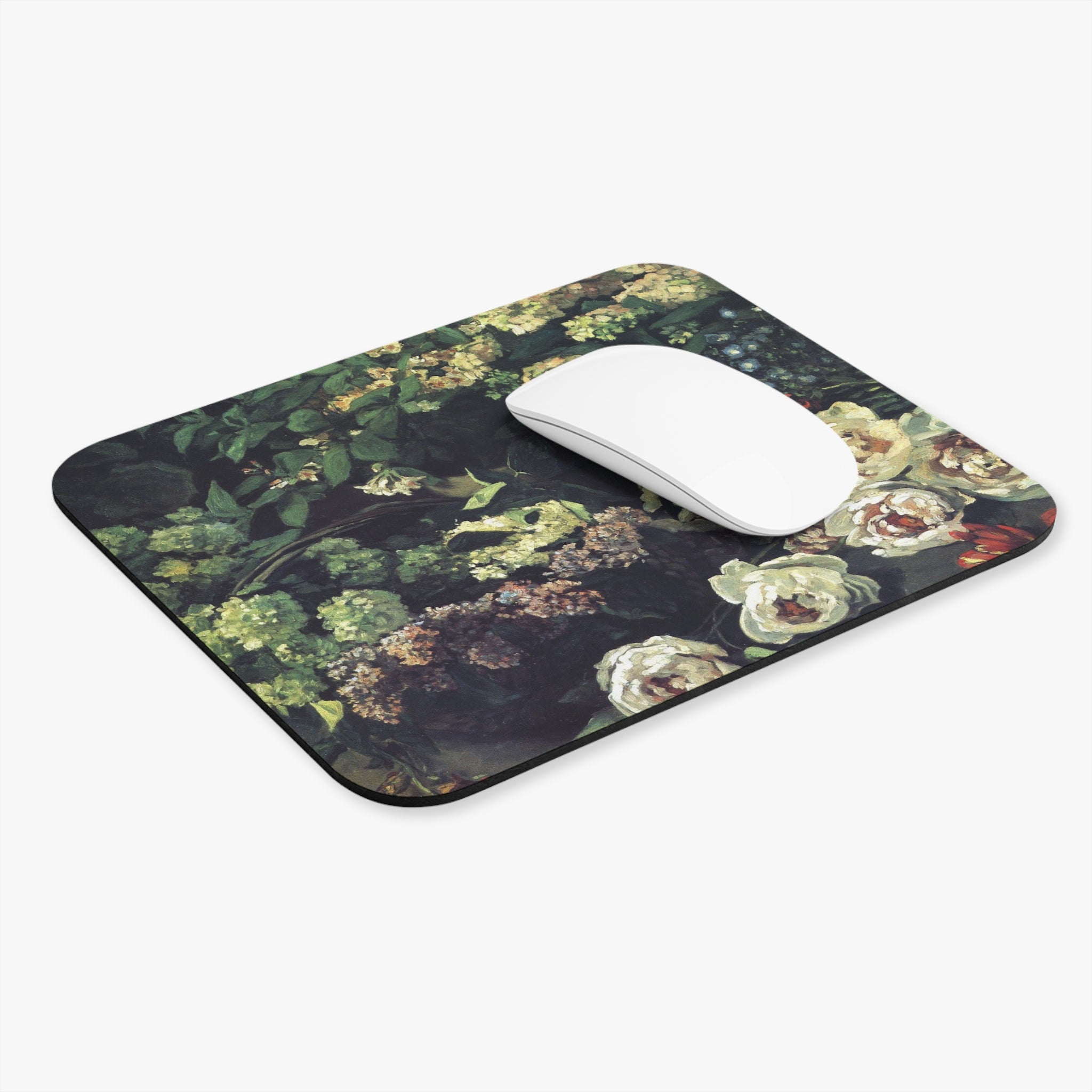 Monet Spring Flowers - Claude Monet - Mouse pad  (Rectangle)