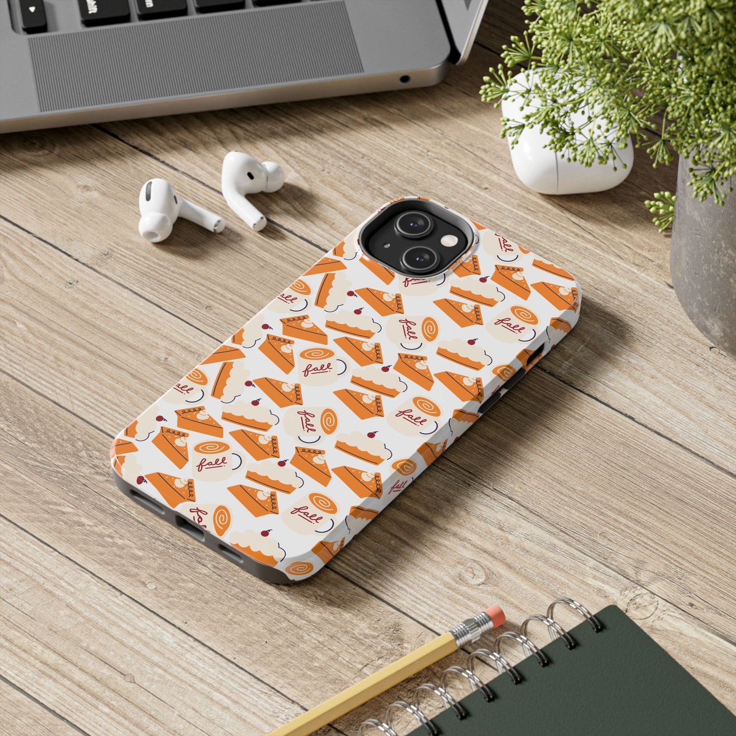 Ode to Pumpkin Pie - Tough Case for iPhone 14, 15, 16